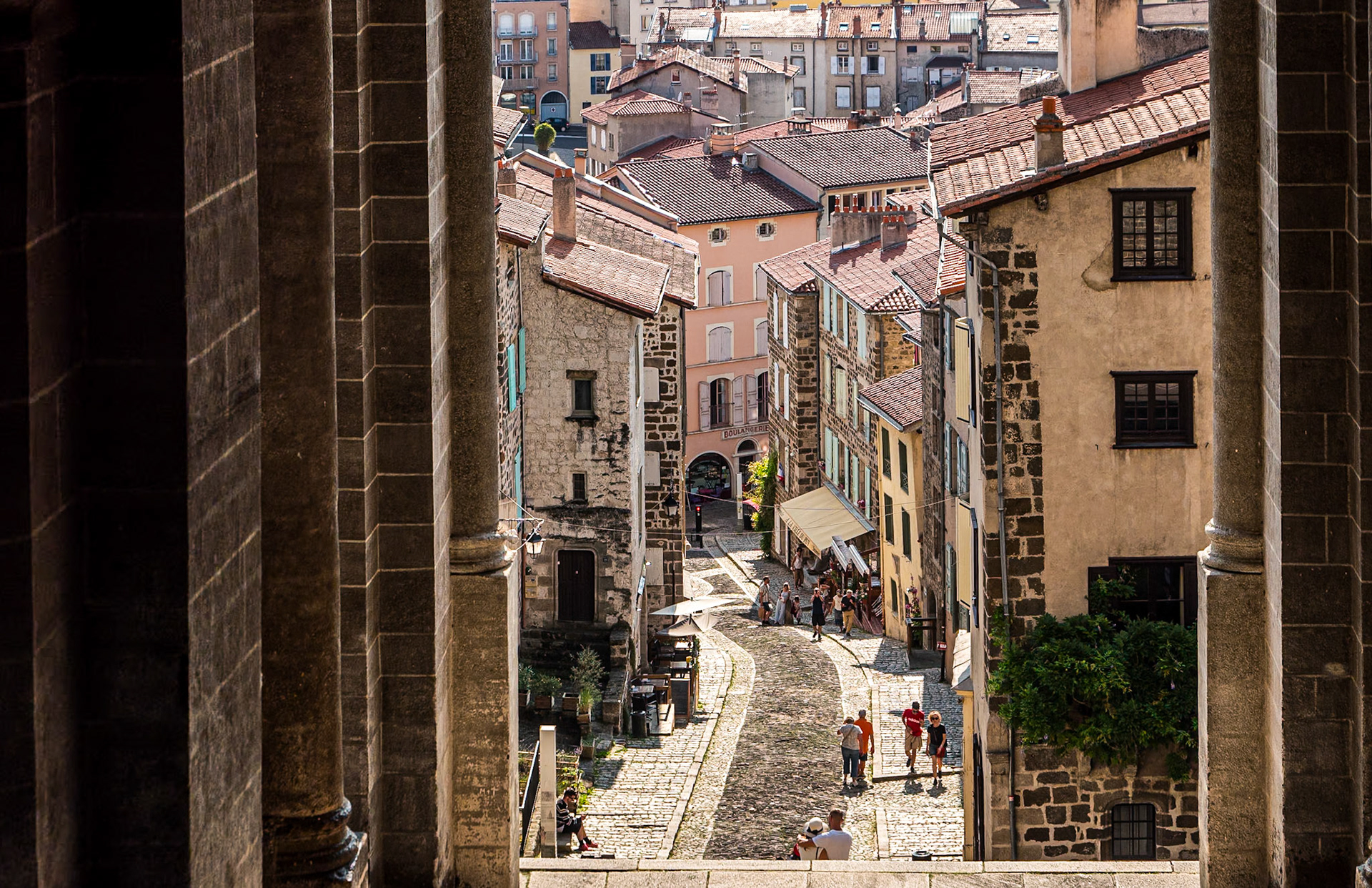 View from Cathédrale Notre-Dame du Puy-en-Velay, France, 24 Jul 2024
