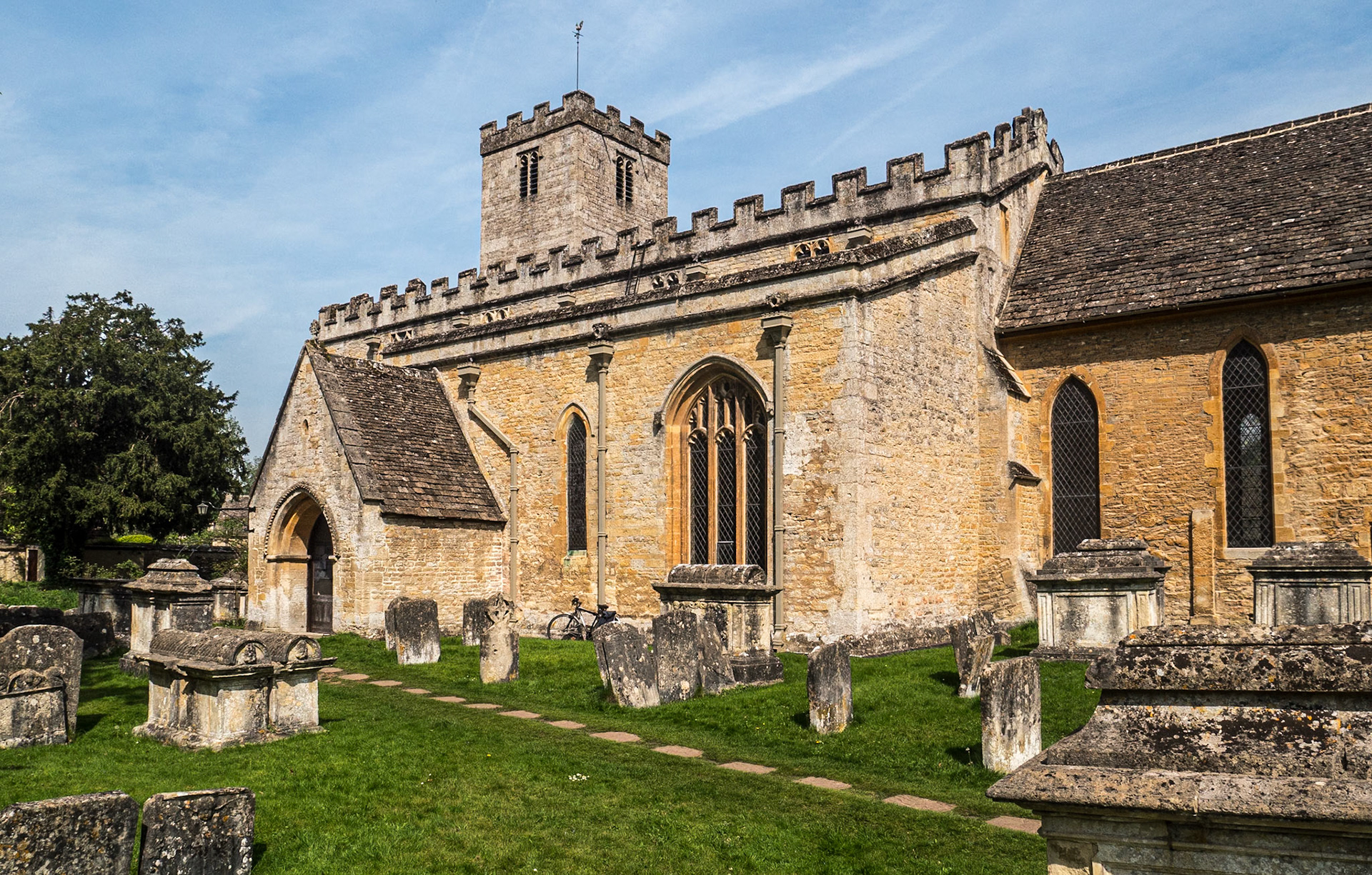 St Mary's Church, Bibury, England, 10 May 2024