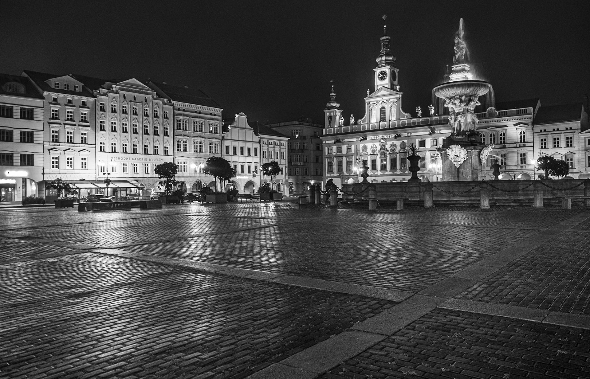 Ottokar II Square, České Budějovice, Czech Republic, 22 Sep 2025