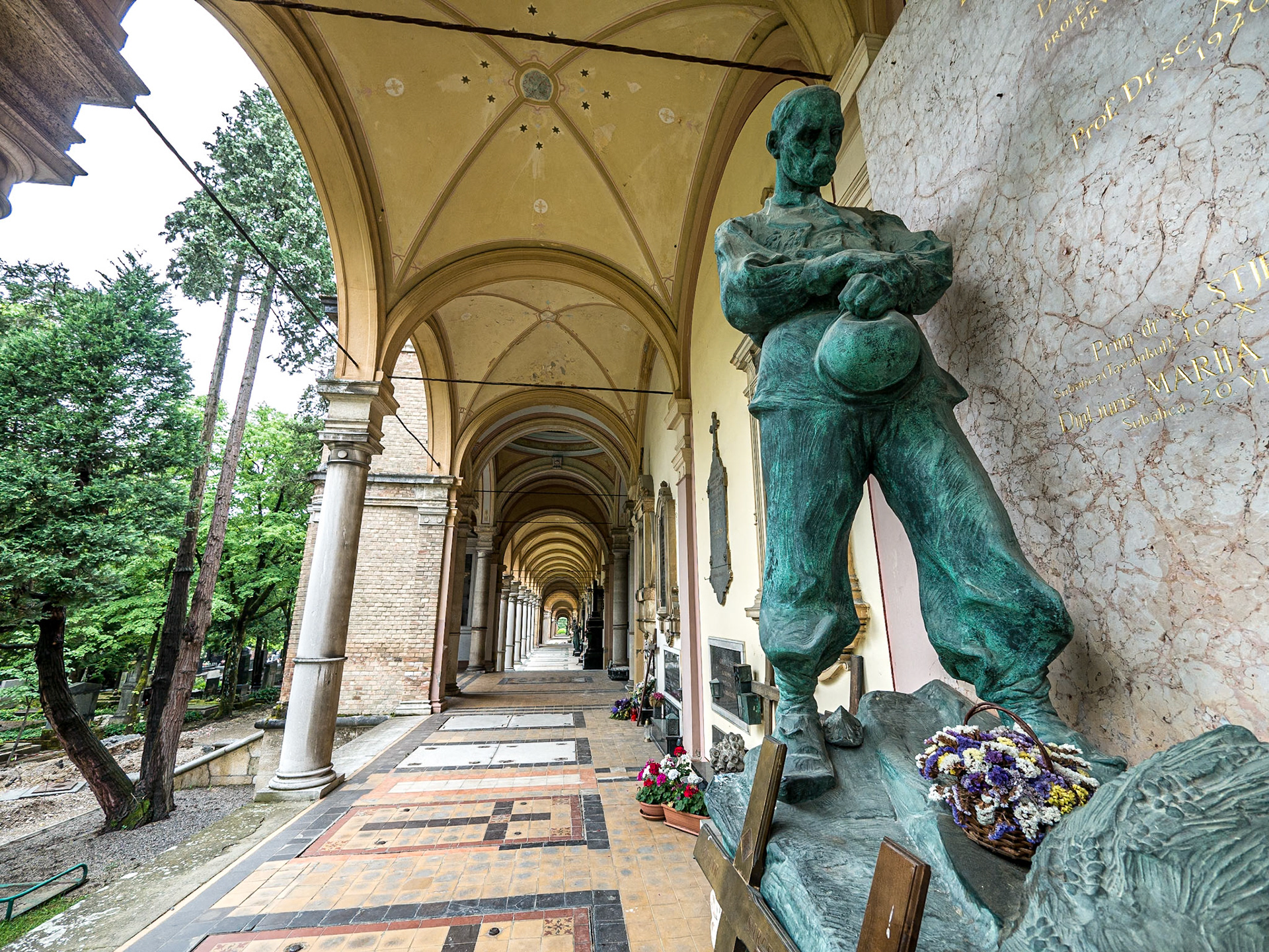 Mirogoj Cemetery, Zagreb, 16 May 2015
