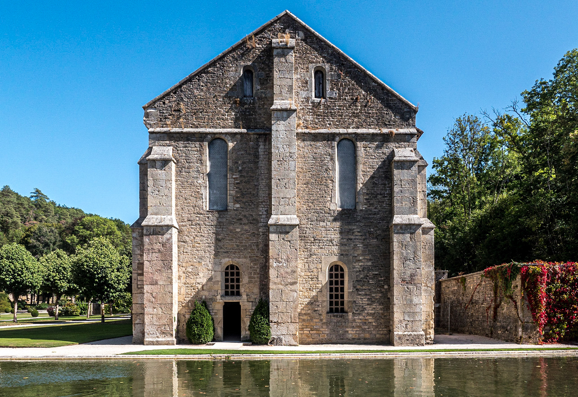 Fontenay Abbey, France, 19 Sep 2019