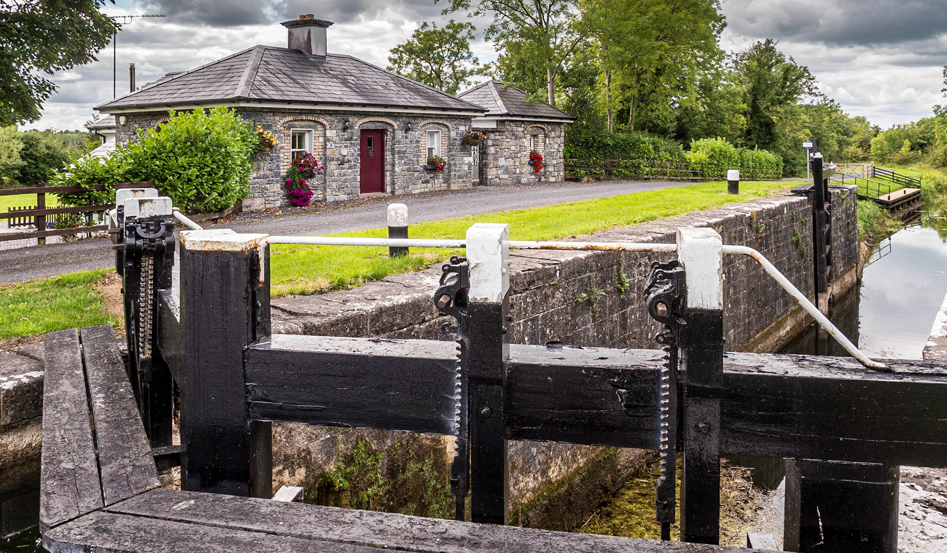 At the 31st lock, Royal Canal, Co Westmeath, 30 Aug 2018
