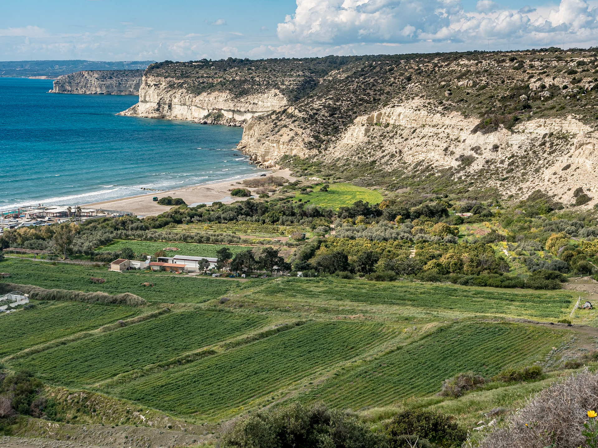 View from Kourion, Cyprus, 12 Feb 2025