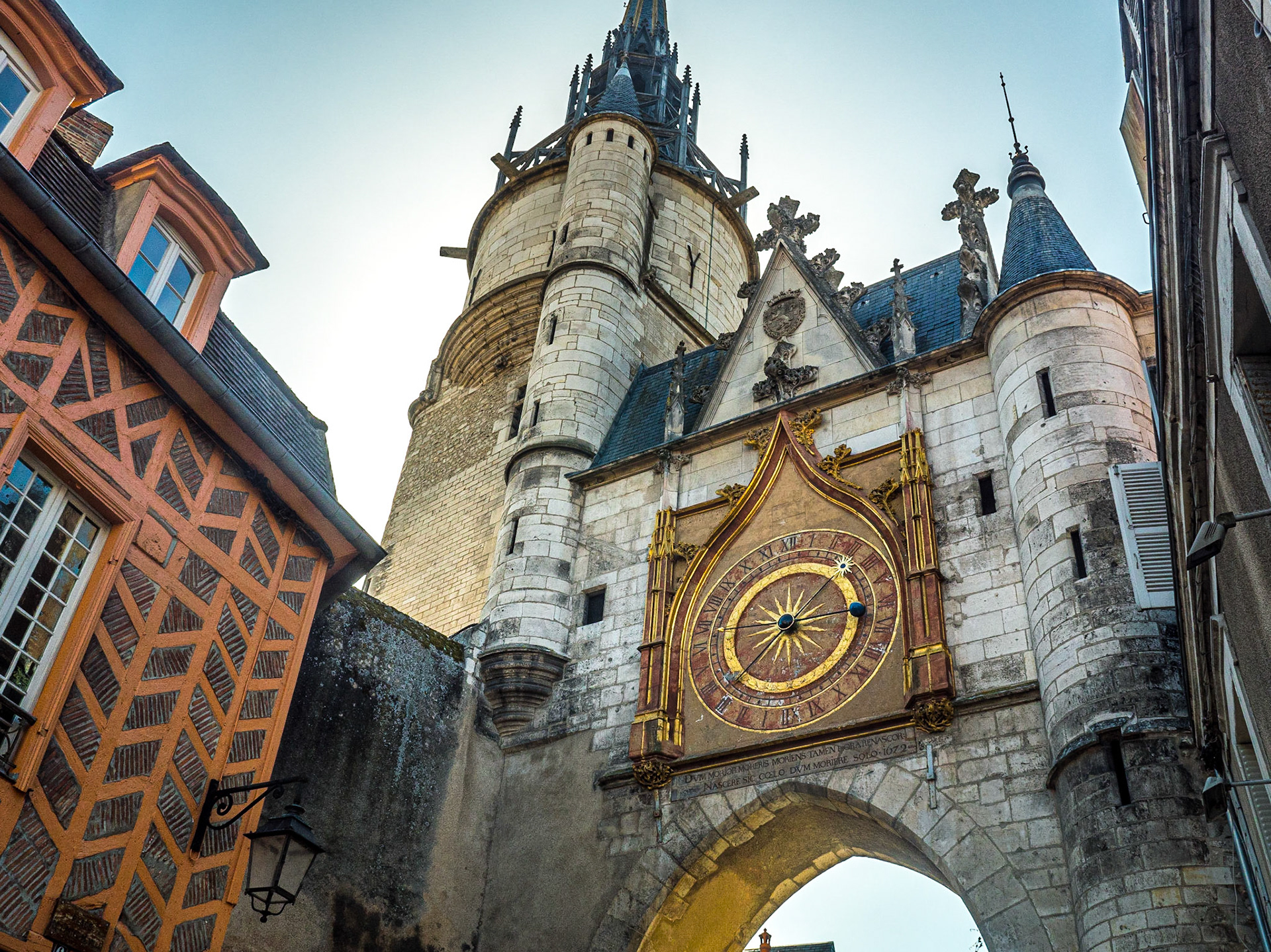 Rue de l'Horloge, Auxerre, 15 Sep 2019