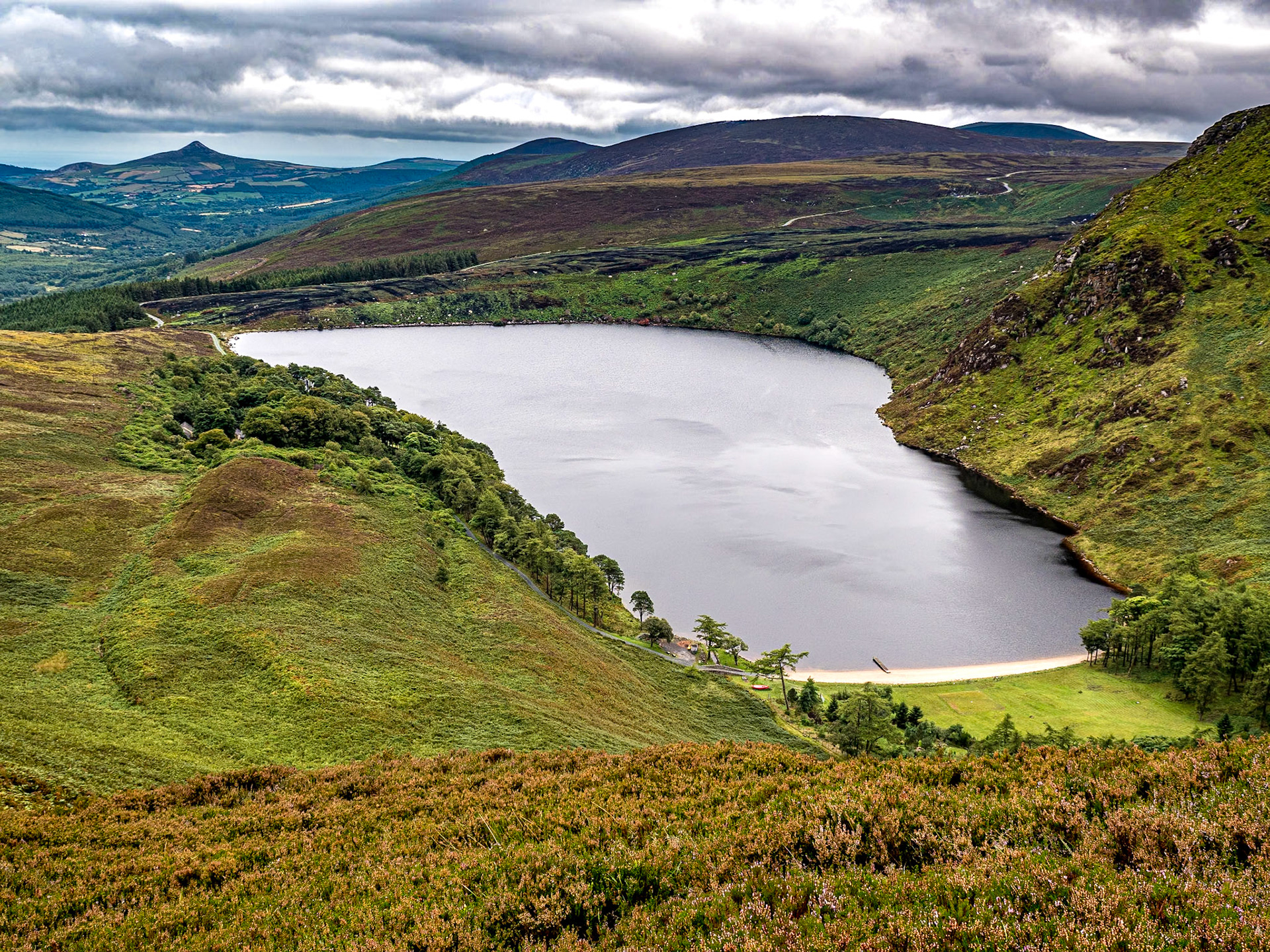 Lower Lough Bray, Co Wicklow, 22 Aug 2018