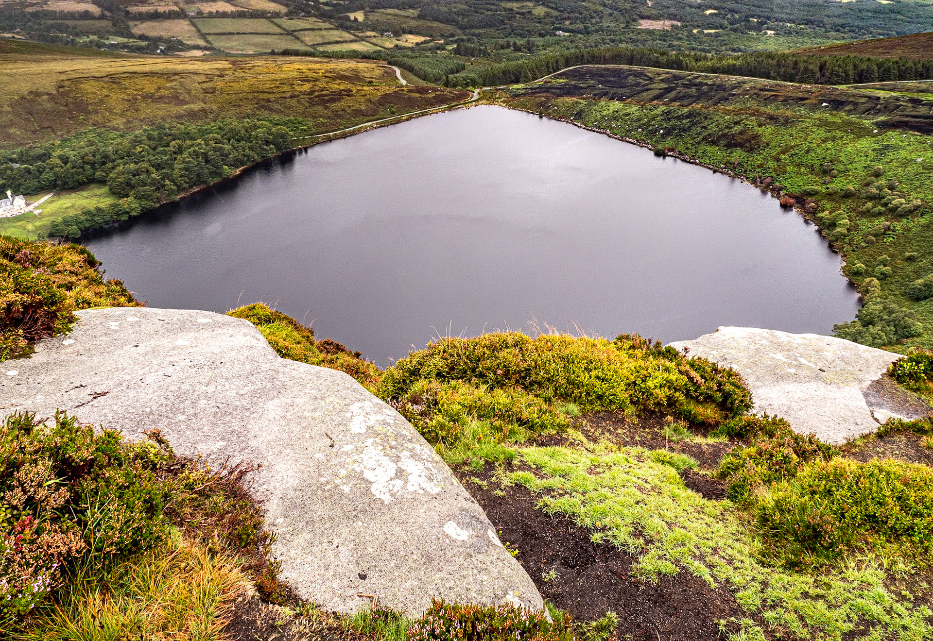 Walk around Lough Brays, Co Wicklow, 22 Aug 2018
