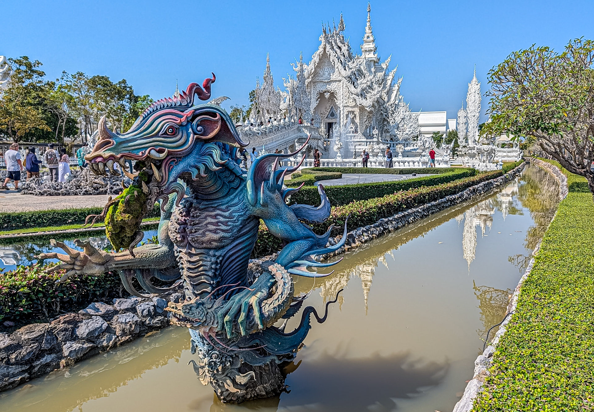 Wat Rong Khun (White Temple), Chiang Rai, 13 Feb 2026