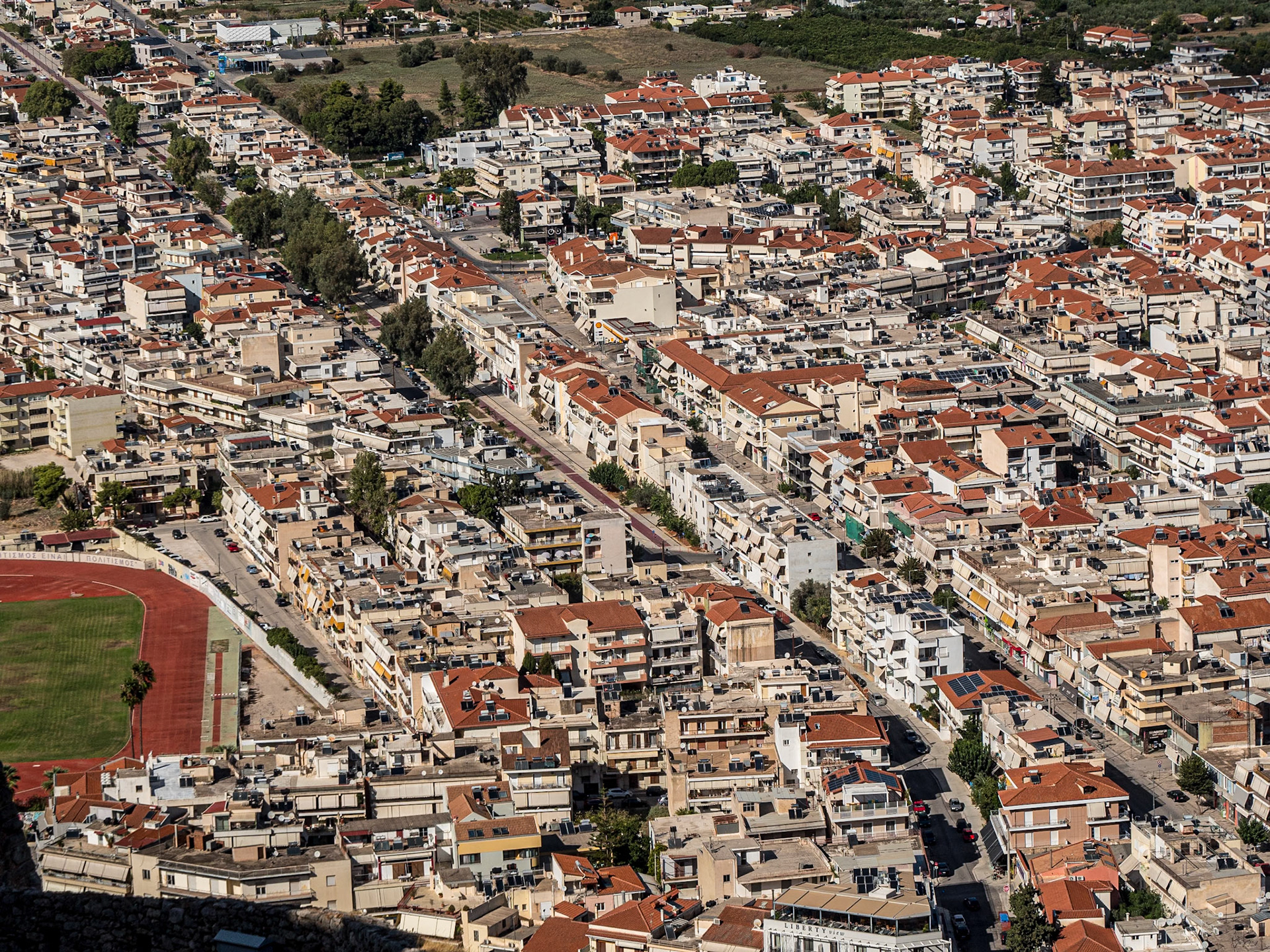 View from Palamidi Fortress, Nafplio, Greece, 29 Sep 2024