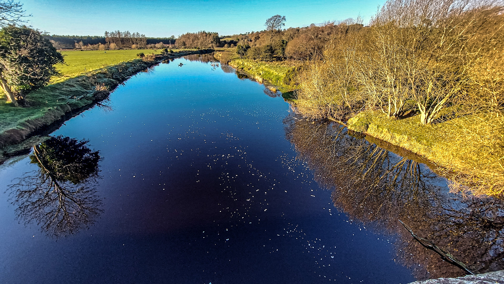 Bridge over Liffey near Manor Kilbride, Co Wicklow, 7 Dec 2022