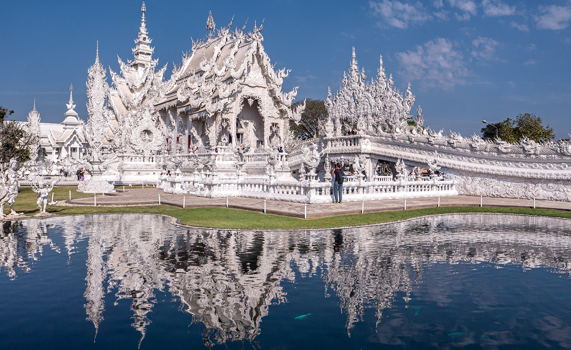 Wat Rong Khun (White Temple), Chiang Rai, 13 Feb 2026