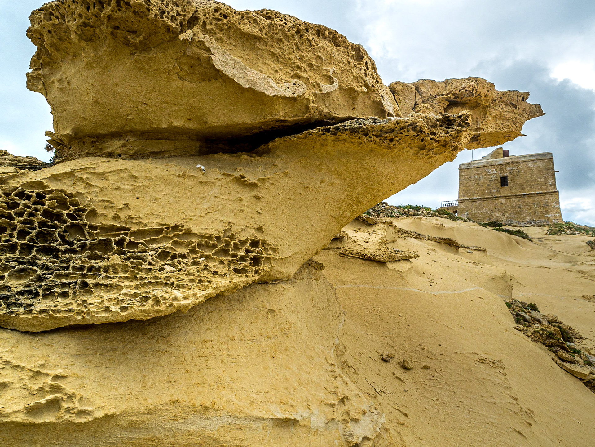 Dwerja tower, Gozo, 22 Feb 2015