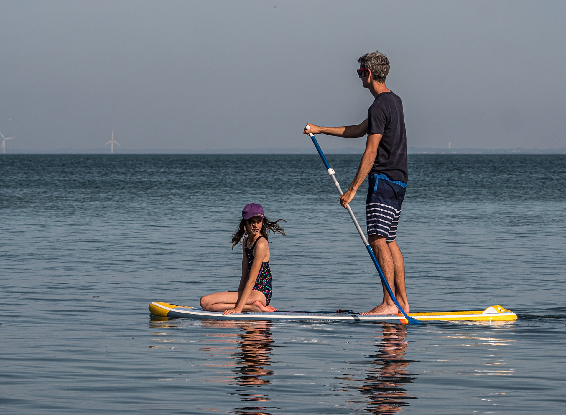 At the beach beside Camping Huttopia Noirmoutier, France, 31 Jul 2024