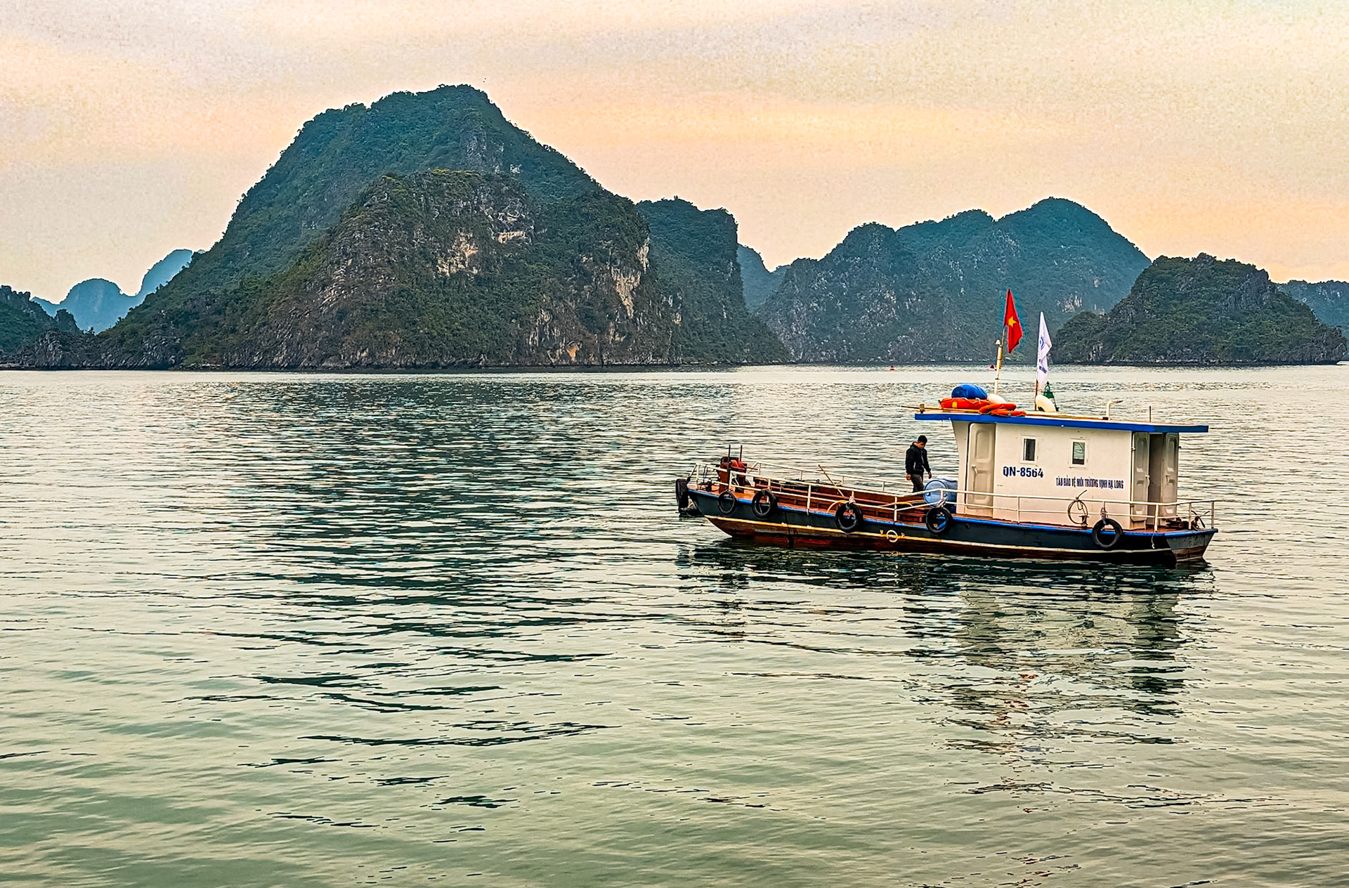 View from Titov Island, Halong Bay