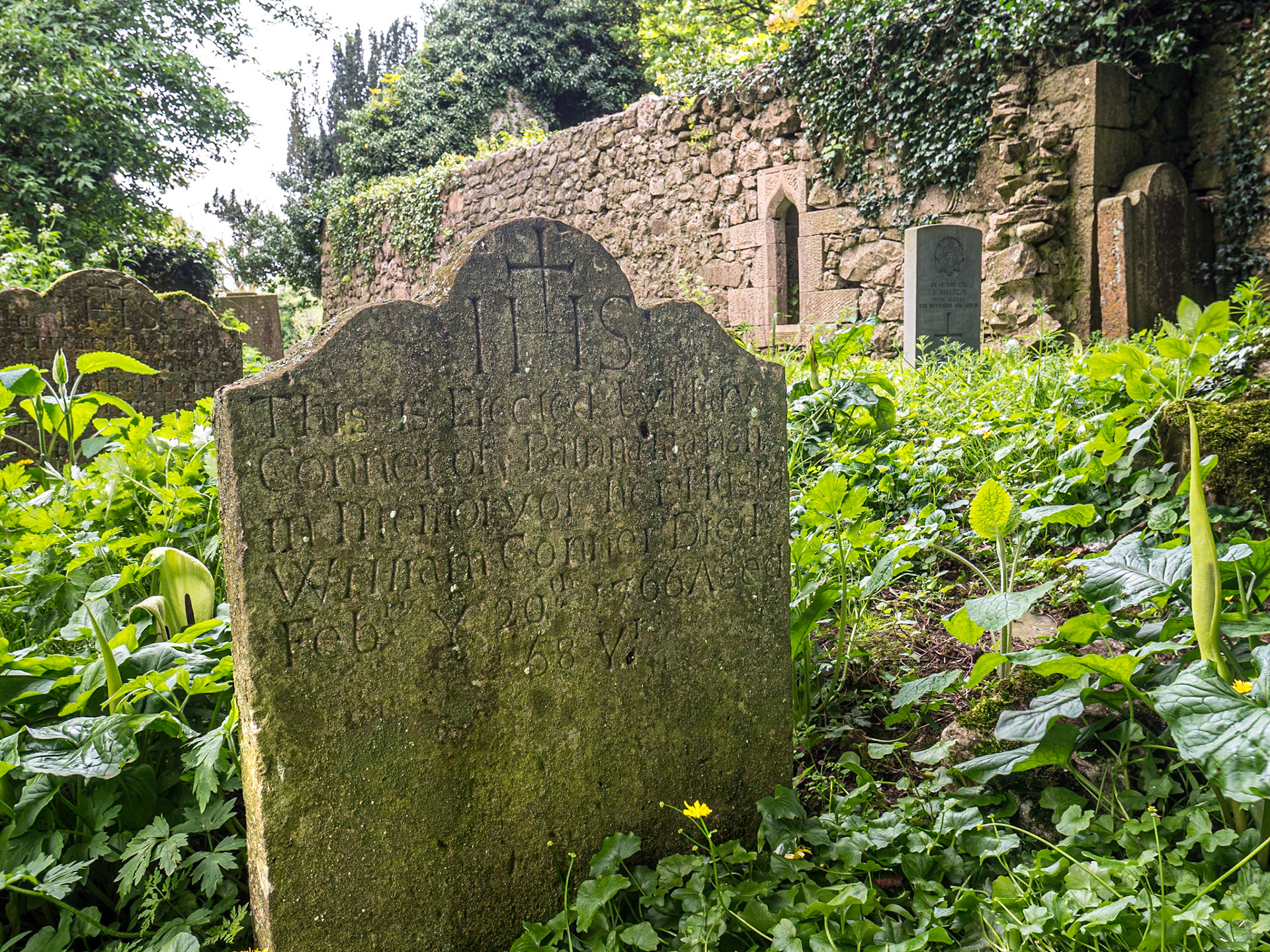 Dunfierth Graveyard, Co Kildare, 2 May 2023