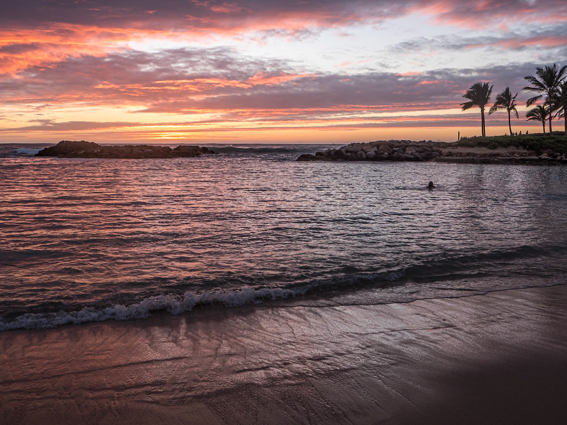 Nai'a Lagoon, O'ahu, Hawaii, 30 Jan 2024