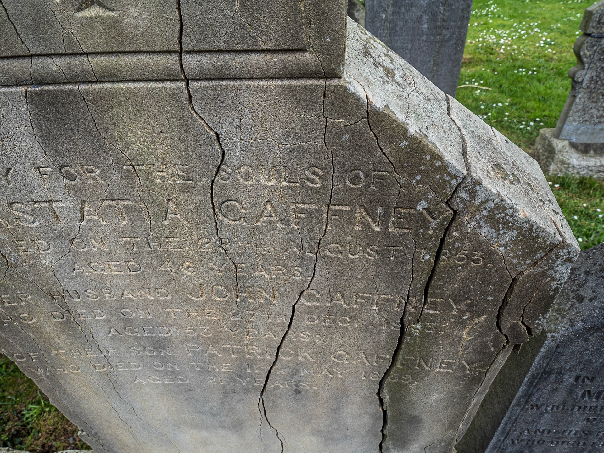 Glasnevin Cemetery, Dublin, 13 Apr 2021