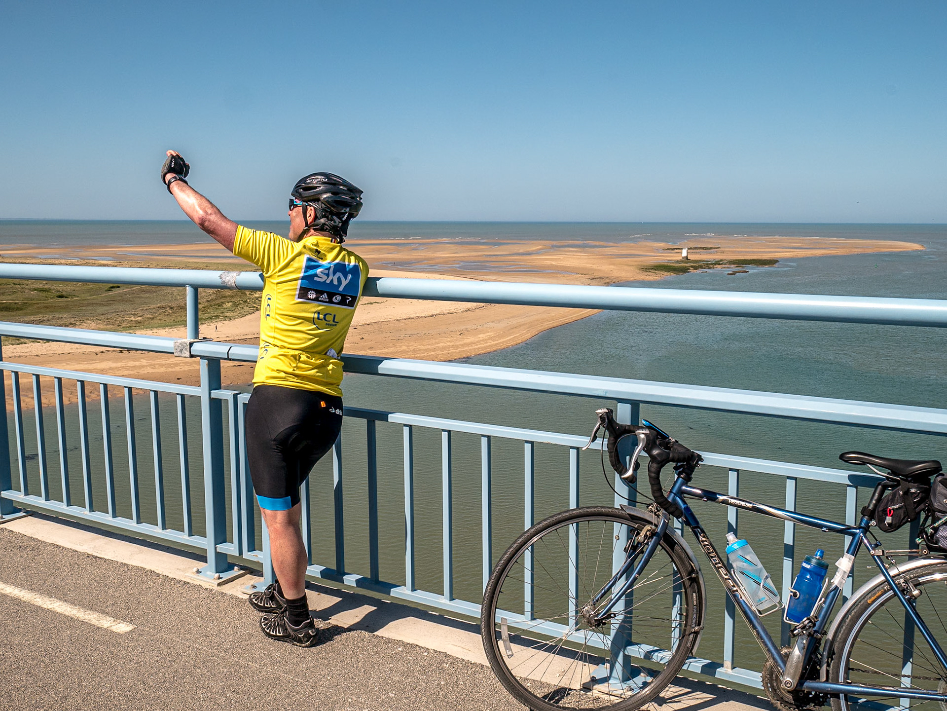 Paul, On the Noirmoutier bridge, 24 May 2017
