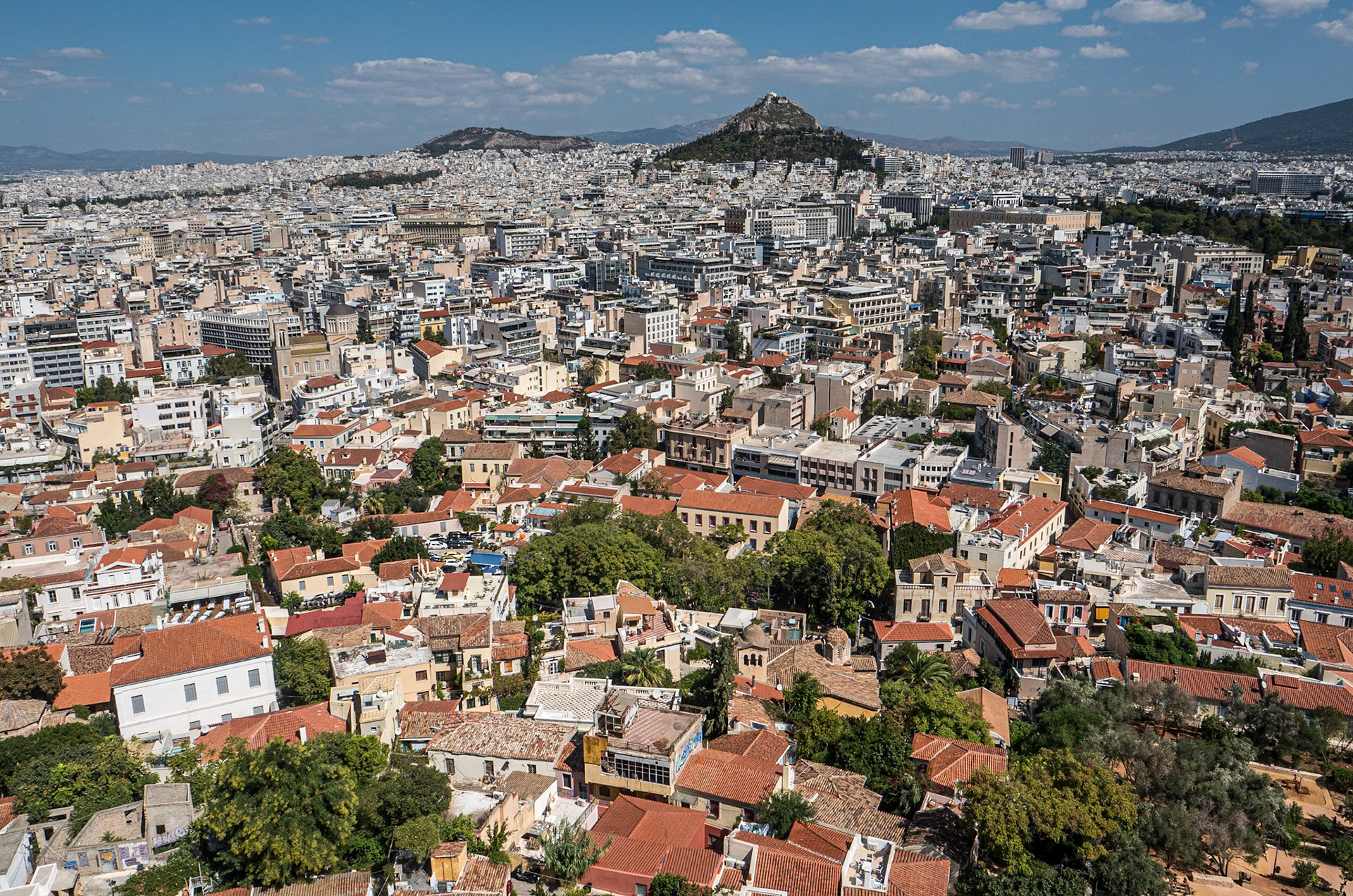 View from The Acropolis, Athens, 22 Sep 2024