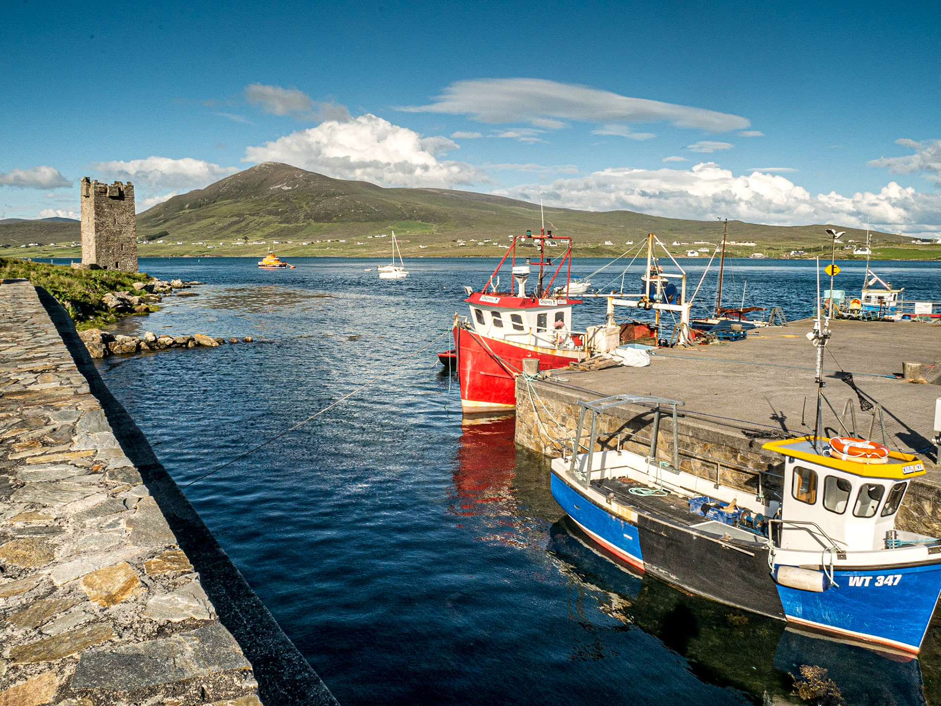 Kildavnet harbour, Achill, 2 Jul 2015