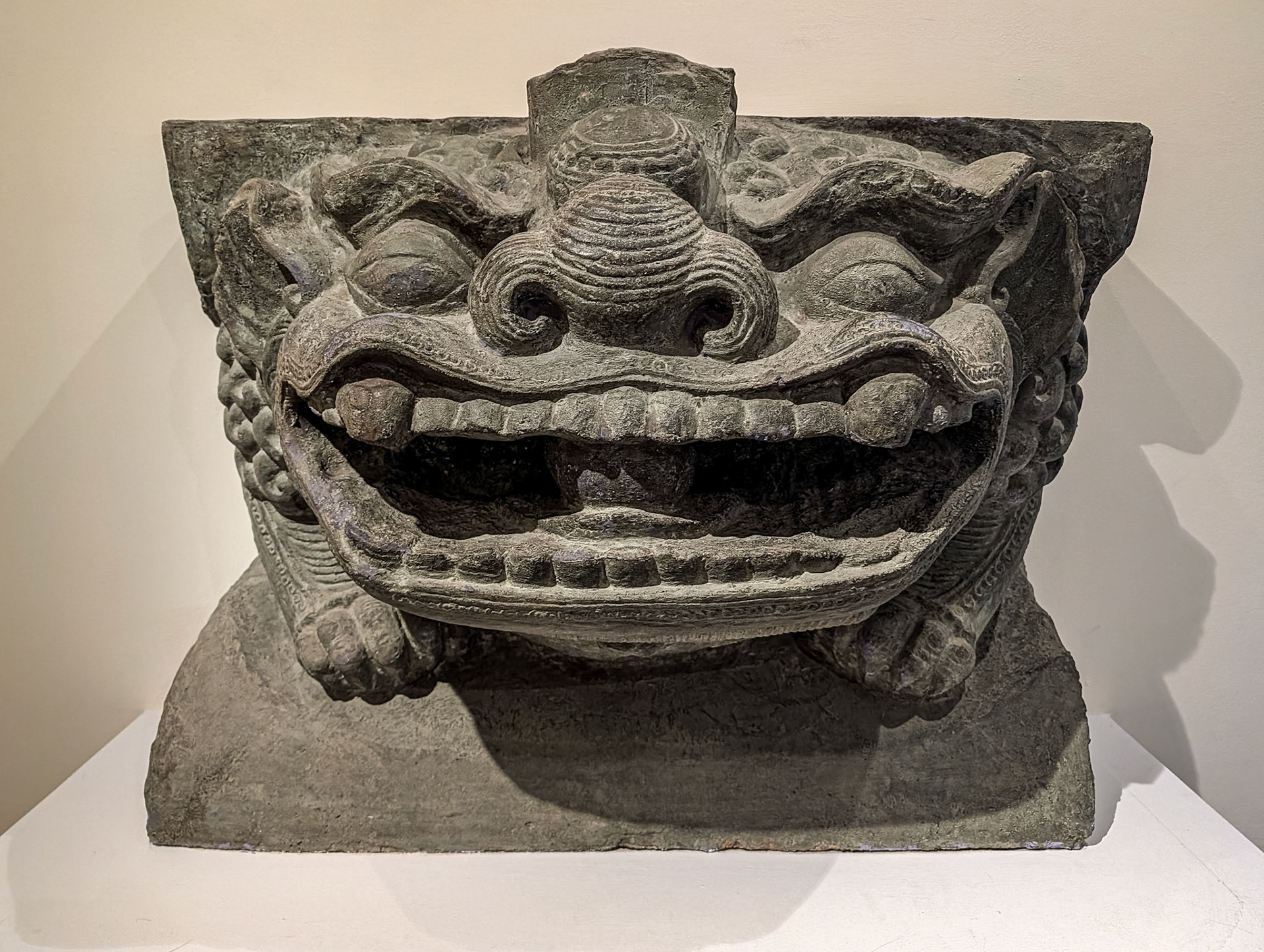 Lion from Ba Tam Pagoda, Vietnam National Fine Arts Museum, Hanoi