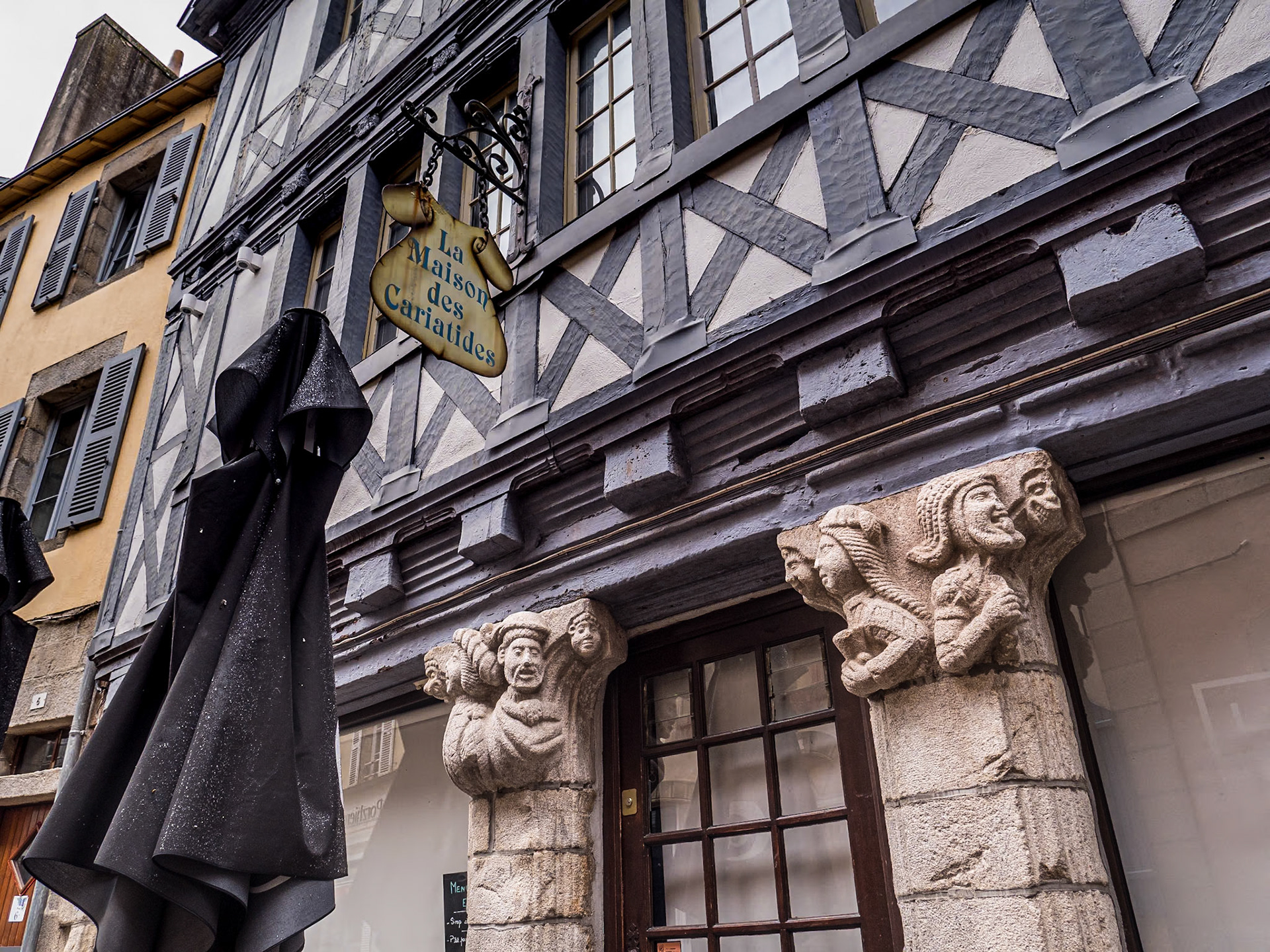 Rue du Guéodet, Quimper, France, 26 Sep 2022