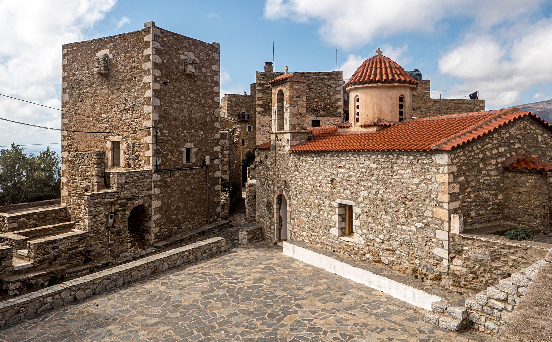 Vathia, Mani Peninsula, Greece, 4 Oct 2024