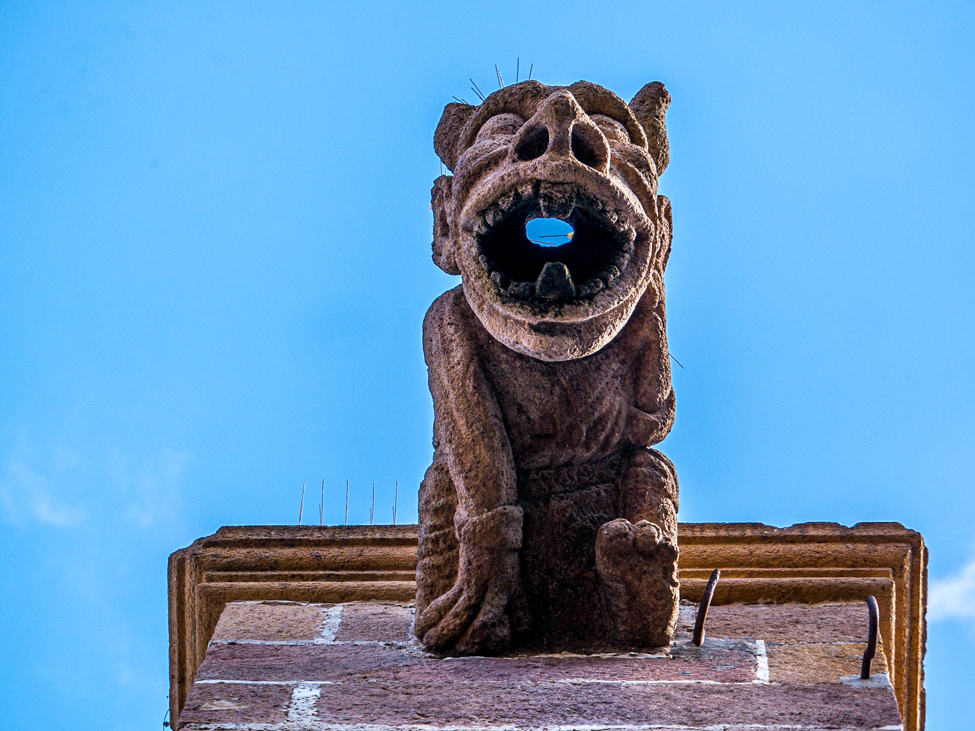 Gargoyle, Basílica Nuestra Señora del Pino, Teror, Gran Canaria, 21 Feb 2016