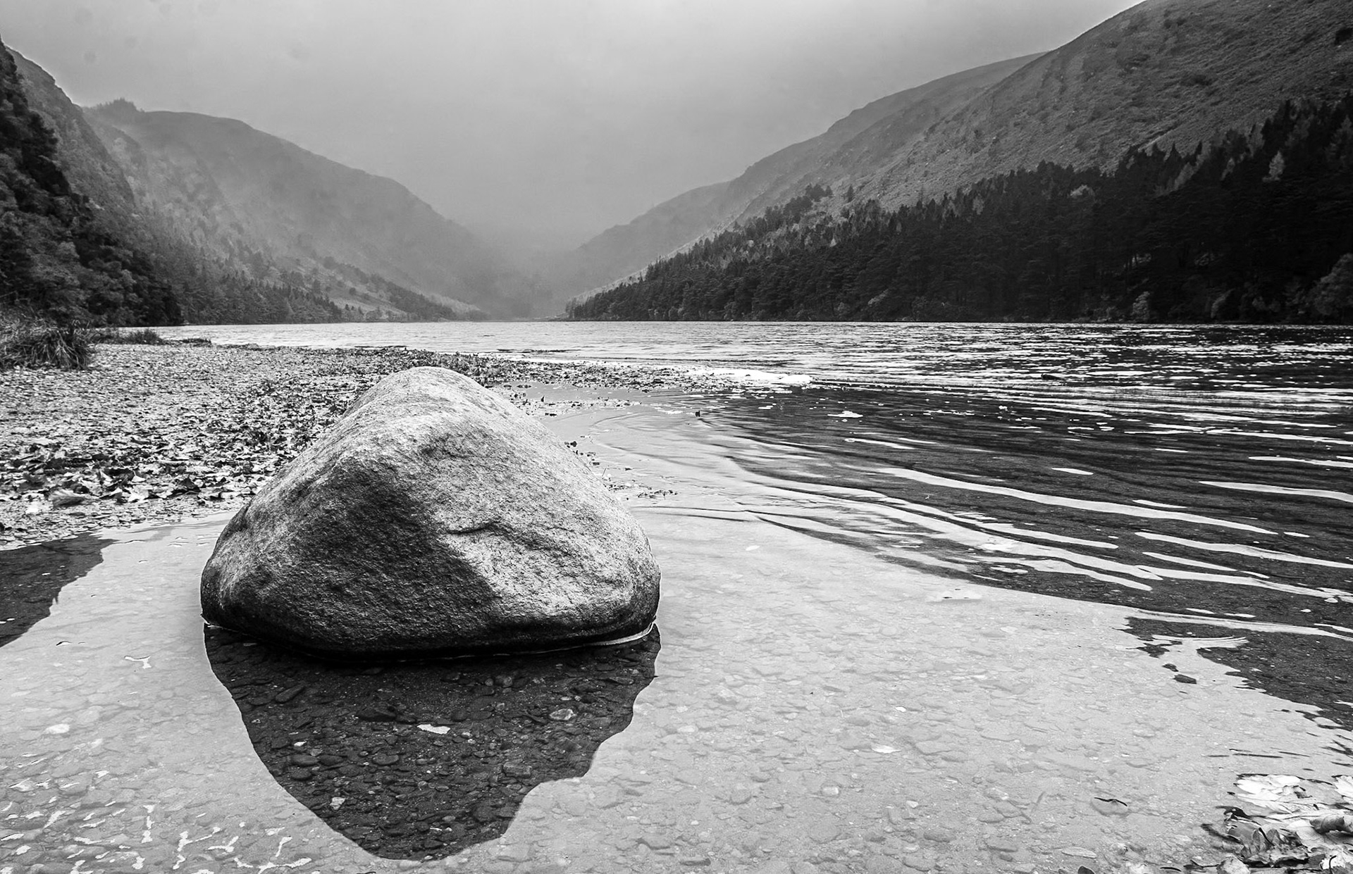 Upper Lake, Glendalough, 28 Oct 2016