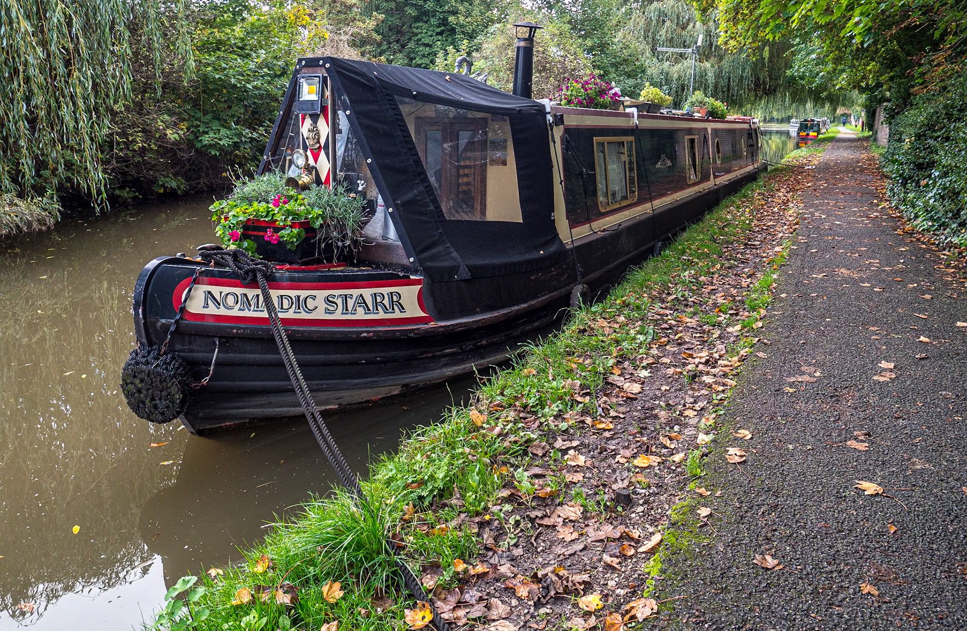 Shropshire Union Canal, Christleton, Cheshire, 14 Oct 2022