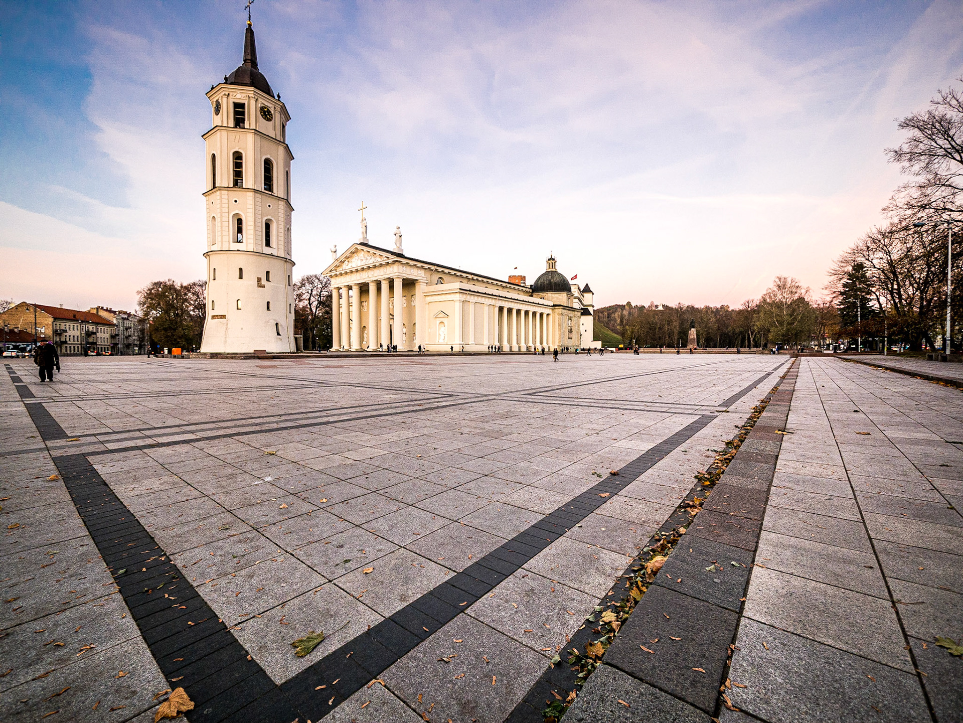 Cathedral Square, Vilnius, 25 Oct 2014