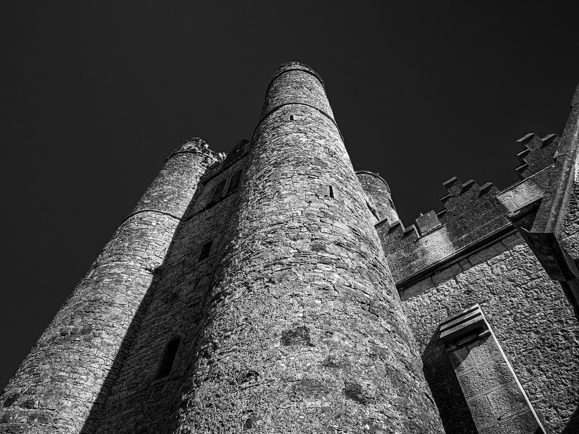 Lusk church and round tower, Co Dublin, 14 Apr 2021