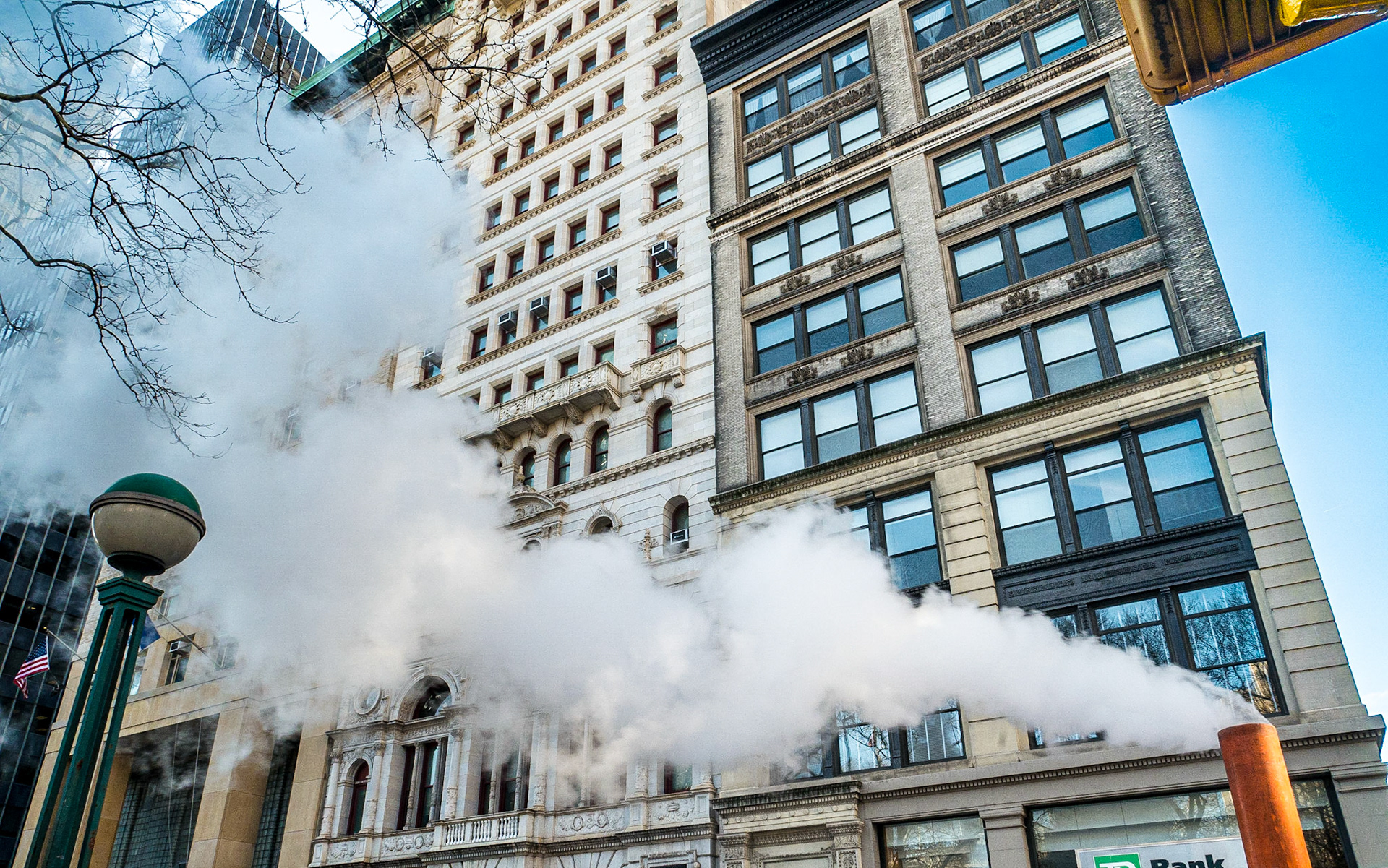 Broadway, by City Hall Station, Manhattan, 6 Mar 2018