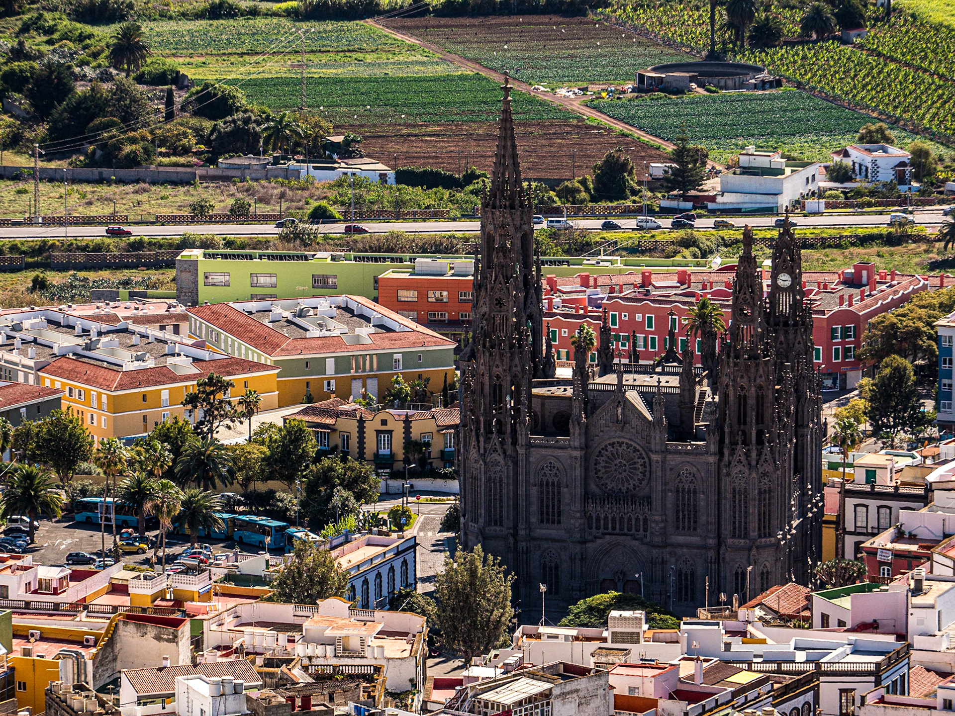 View from the Montaña de Arucas, Gran Canaria, 1 Feb 2020