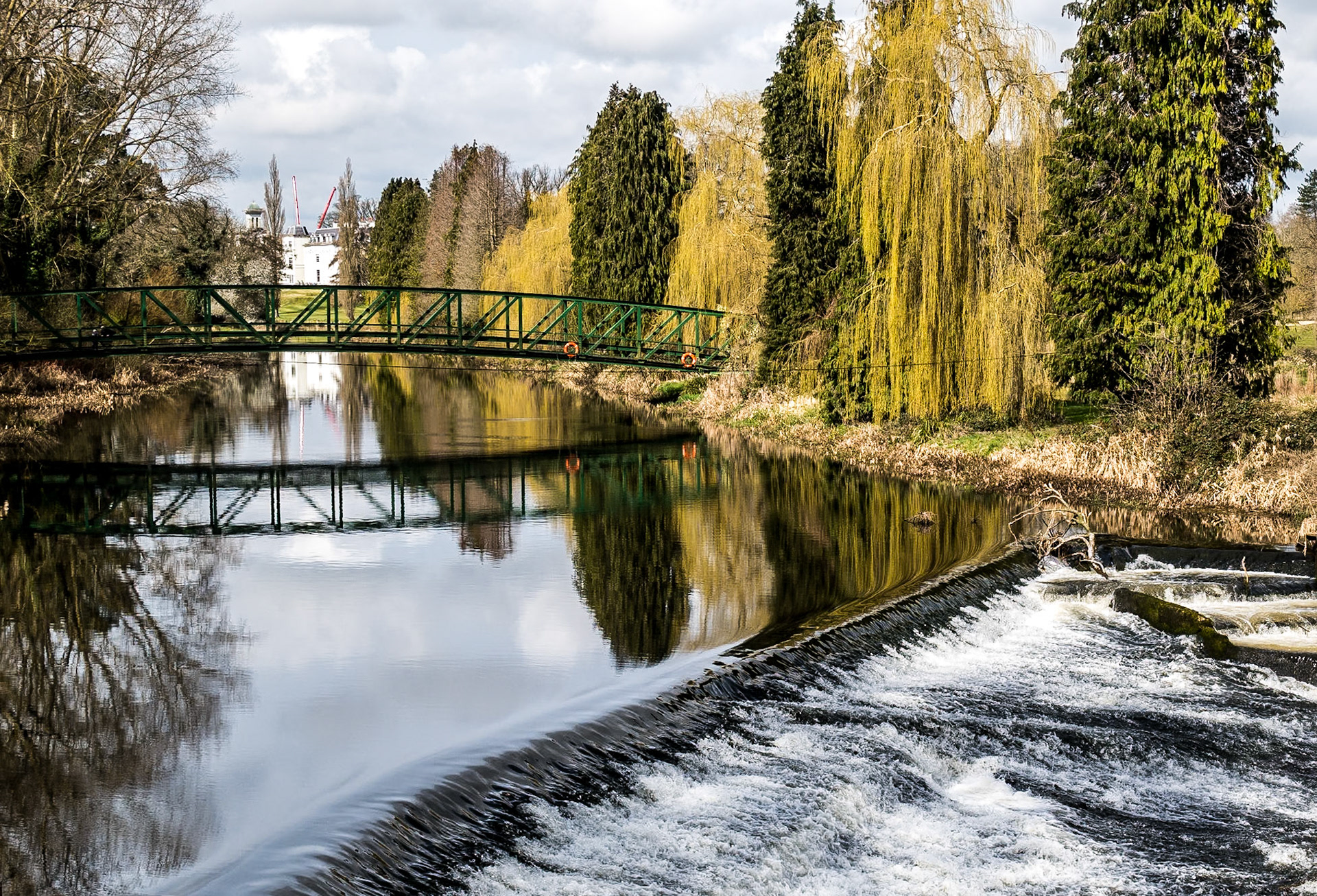 River Liffey at the K Club, Co Kildare, 25 Mar 2015