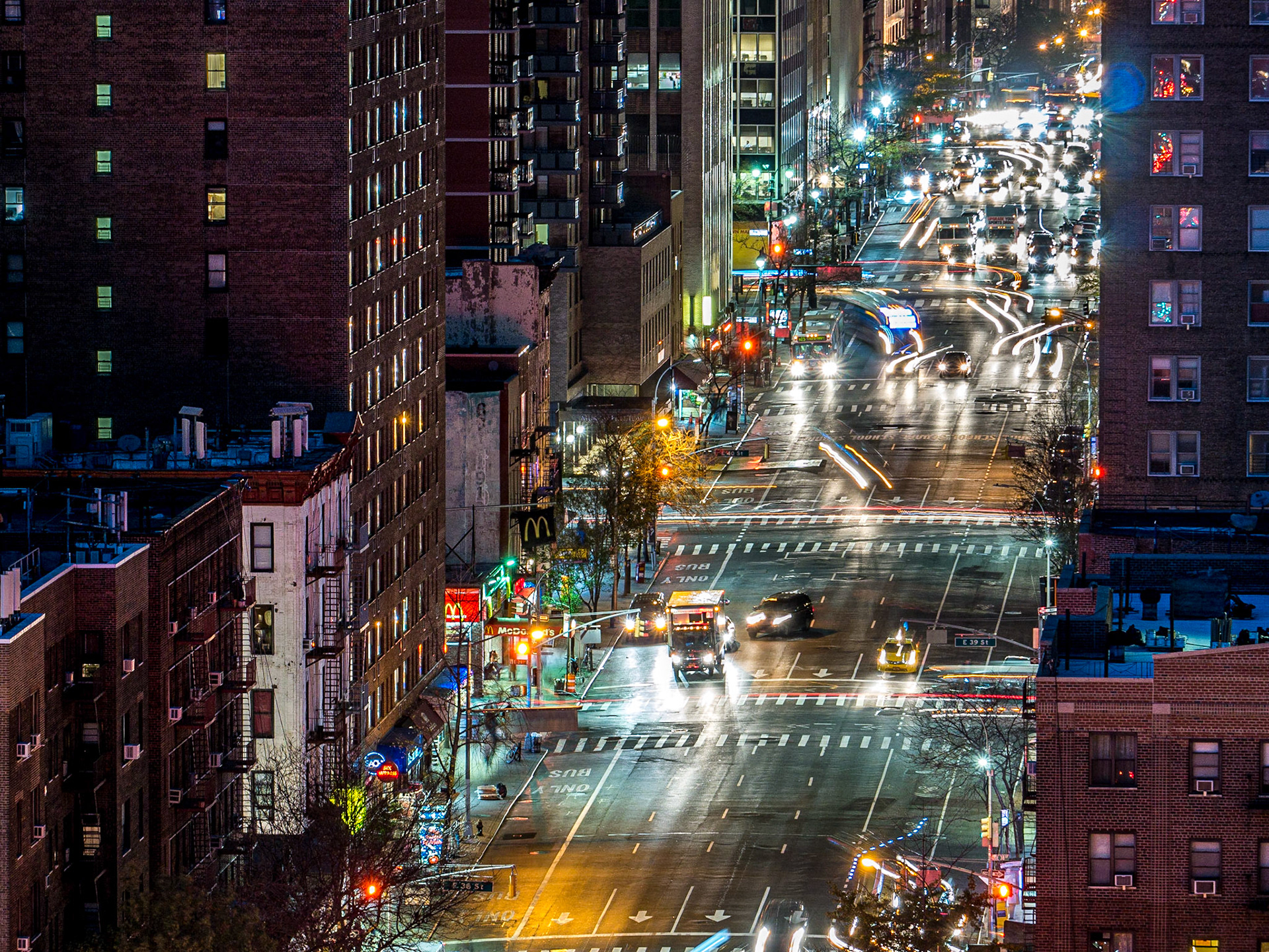 Second Avenue from 34th St apartment, Manhattan, 17 Nov 2015