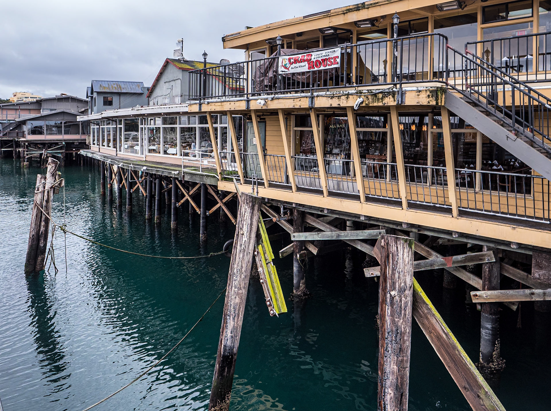 Old Fisherman's Wharf, Monterey, California, 22 Jan 2024