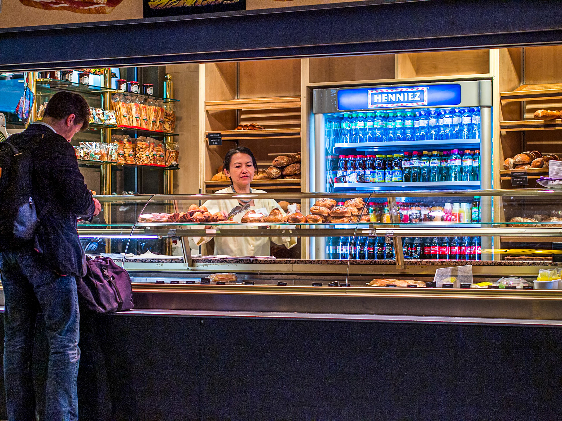 Lausanne railway station, 20 Mar 2014