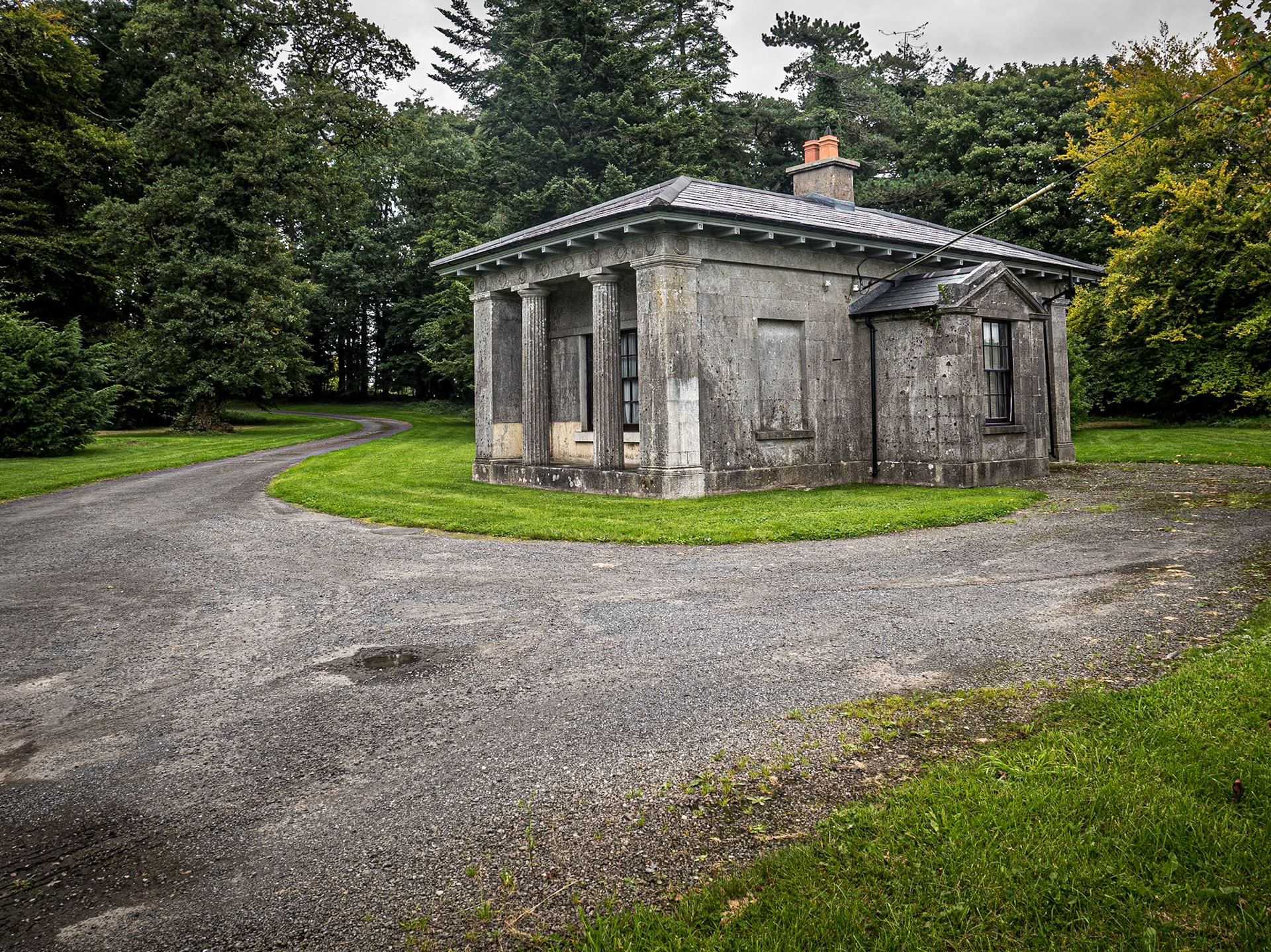 Gatelodge of Ballyfin Demesne, Co Laois, 10 Sep 2020