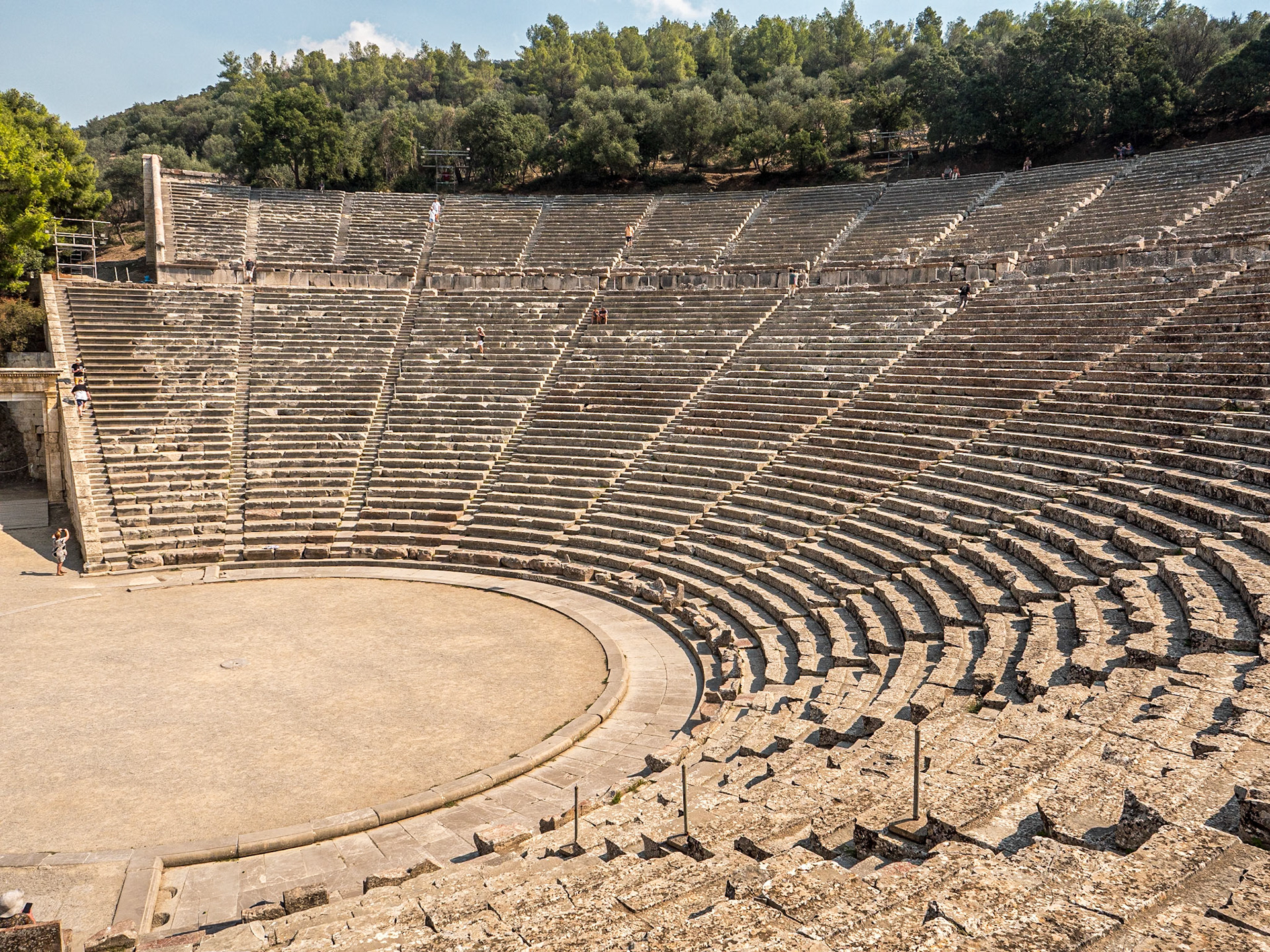 Ancient Theatre of Epidaurus, Greece, 1 Oct 2024