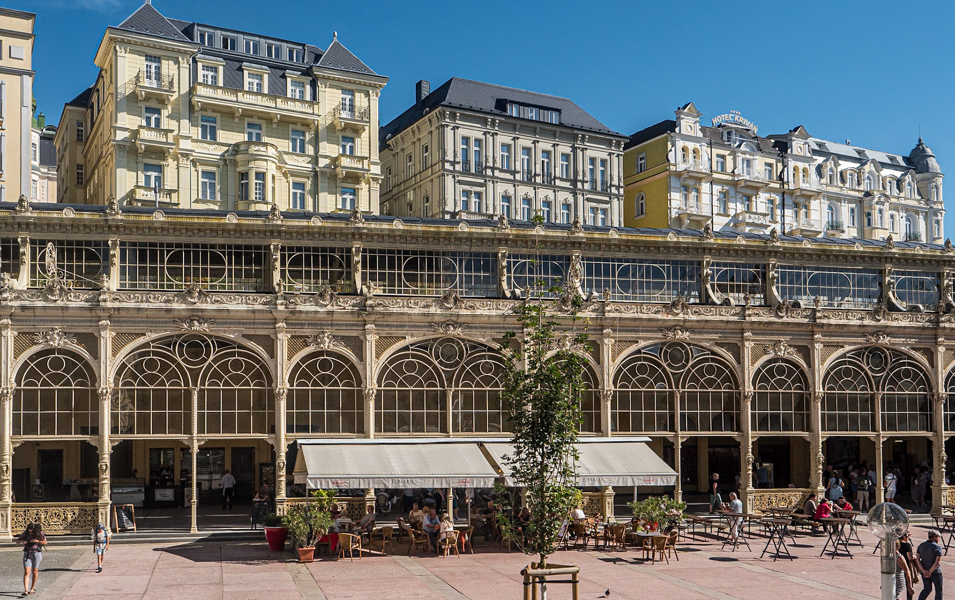 Kolonáda Maxima Gorkého, Mariánské Lázně, Czech Republic, 20 Sep 2025