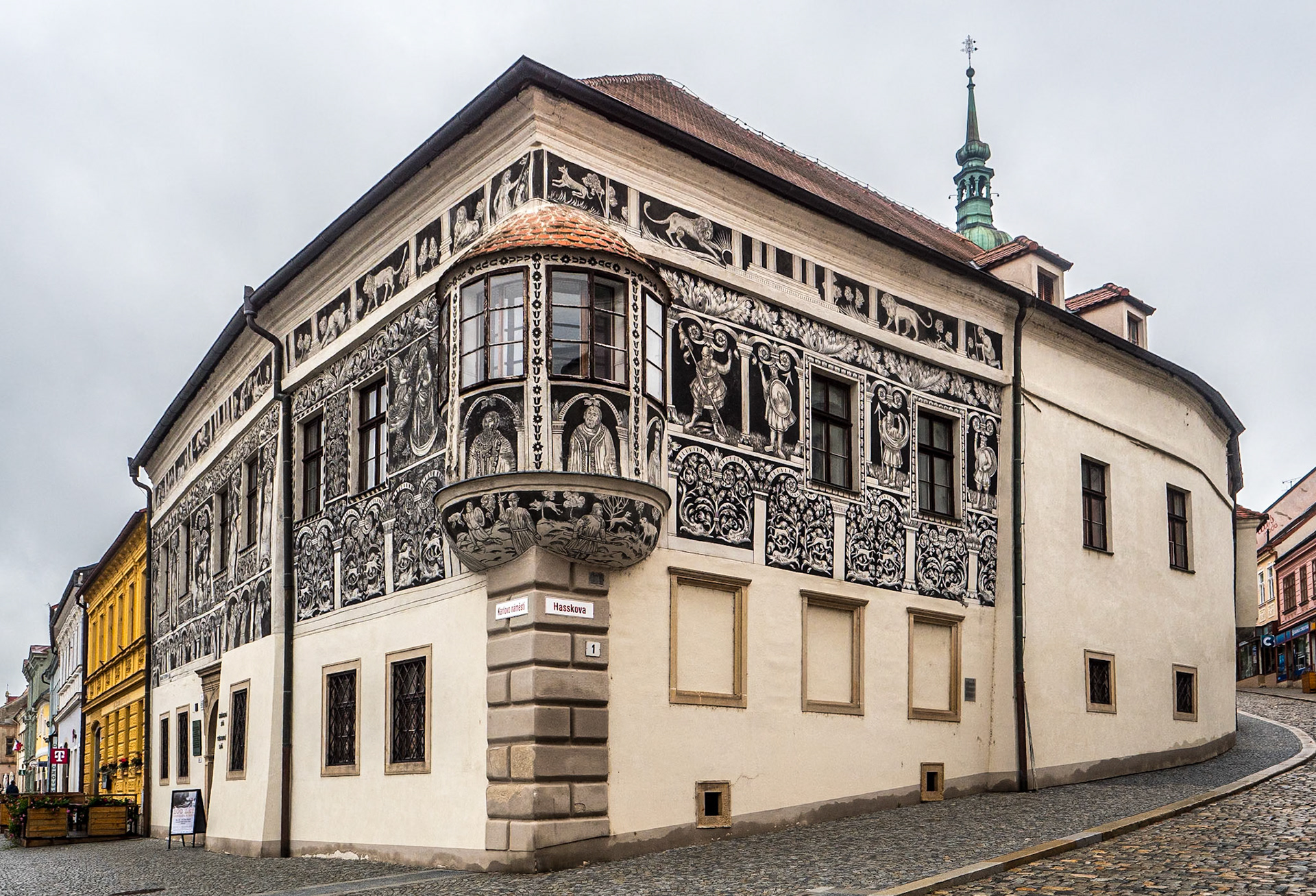The Painted house (Malovany Dum), Třebíč, Czech Republic, 26 Sep 2025