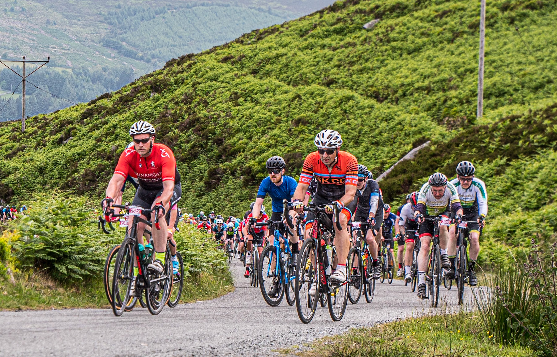 Wicklow 200, near Upper Lough Bray, Co Wicklow, 11 Jun 2023