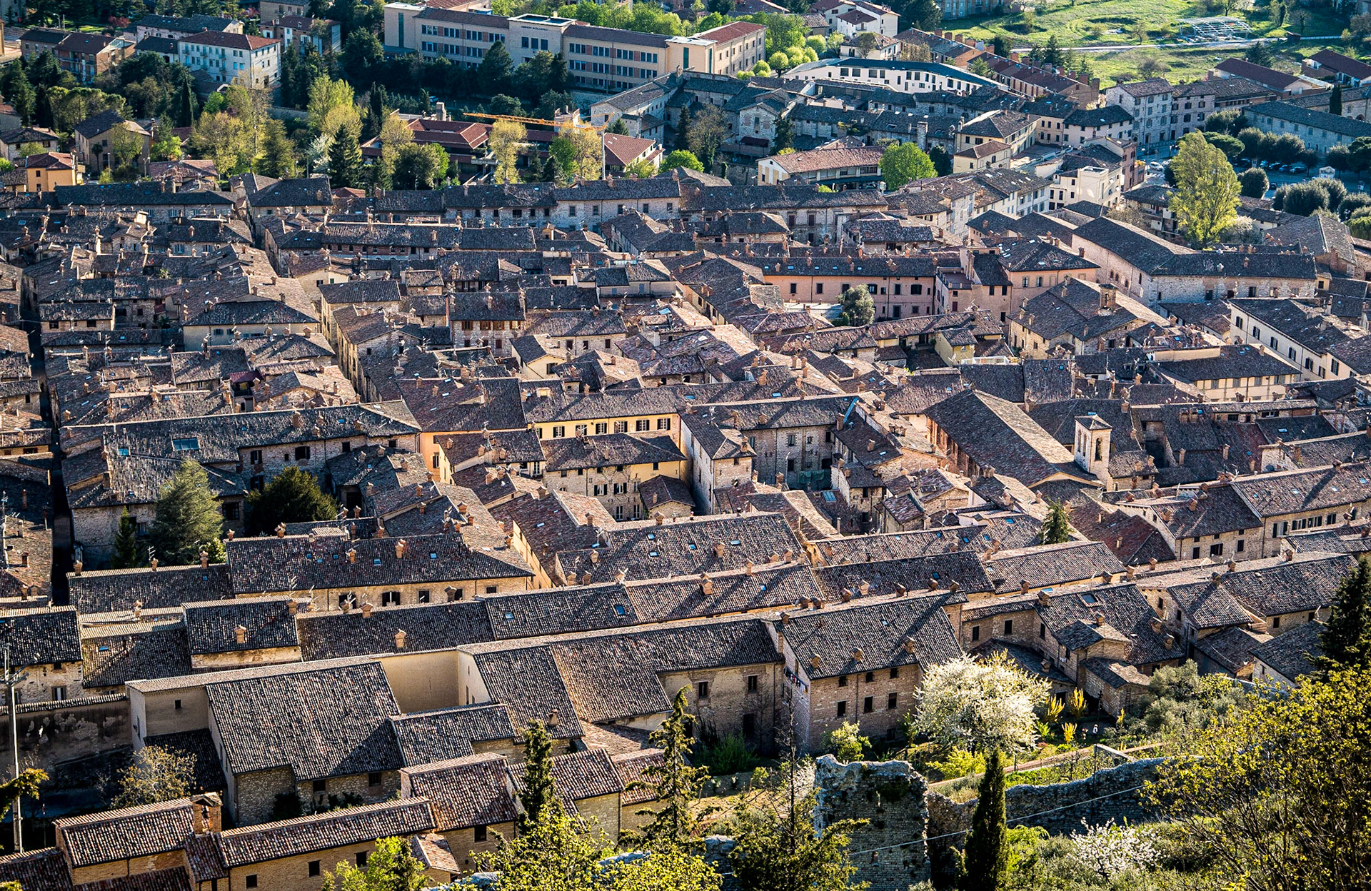 View from Funivia, Gubbio, 20 Apr 2015