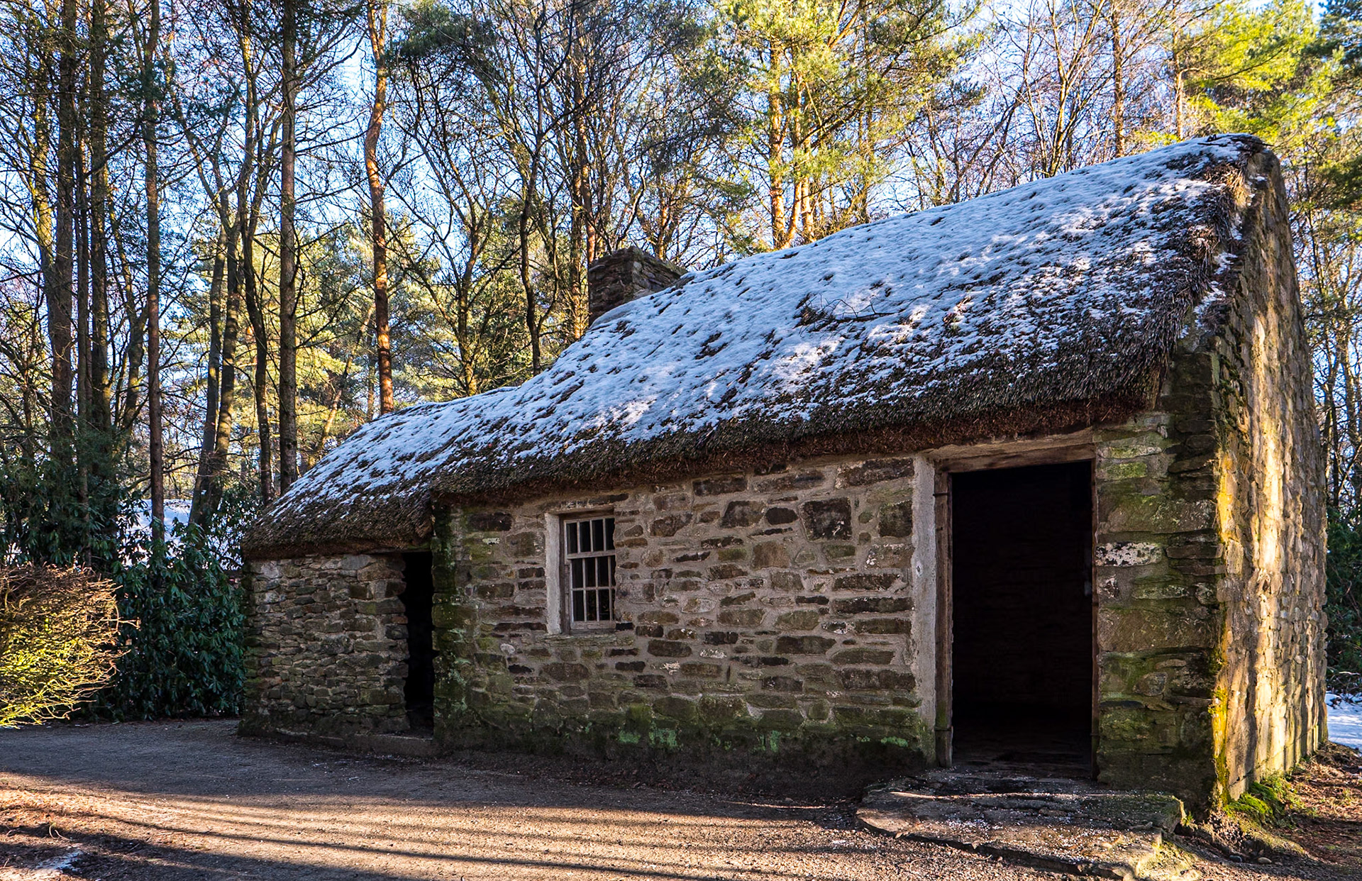 Ulster American Folk Park, Co Tyrone, 20 Jan 2023