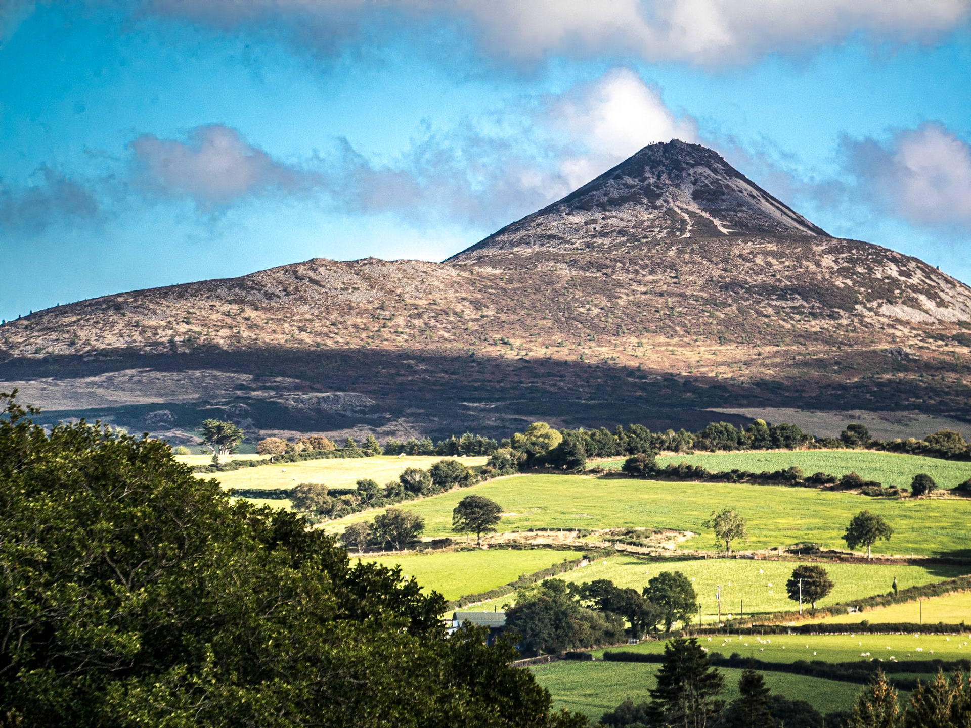 Sugarloaf from Knockree, Co Wicklow, 2 Oct 2016