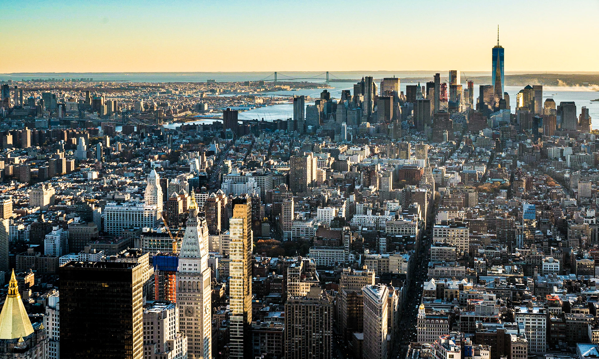 View from 86th floor of the Empire State Building, 20 Nov 2015