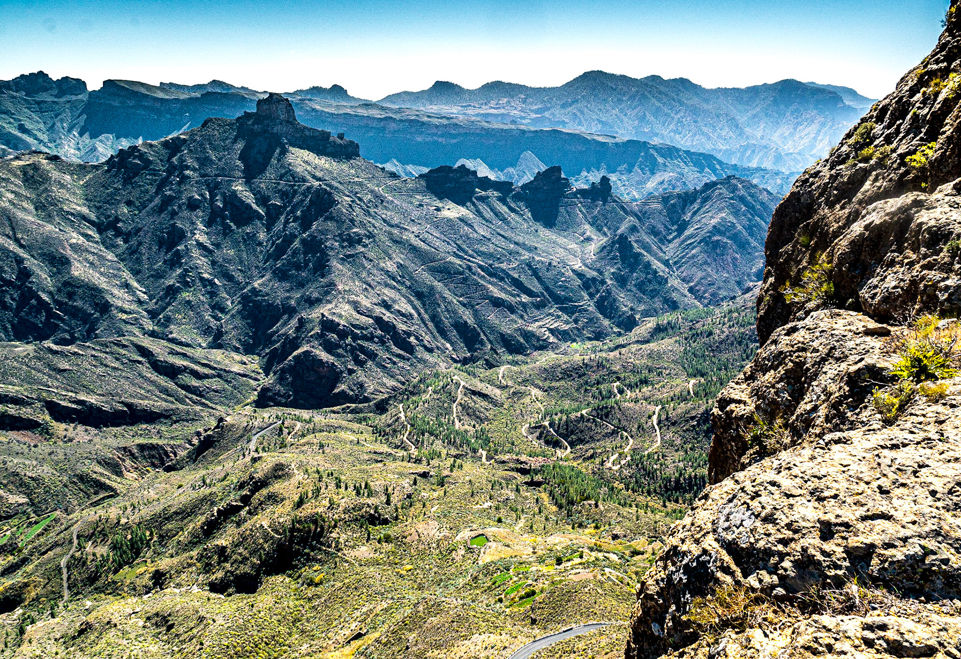 View from Artenara, Gran Canaria, 24 Feb 2016