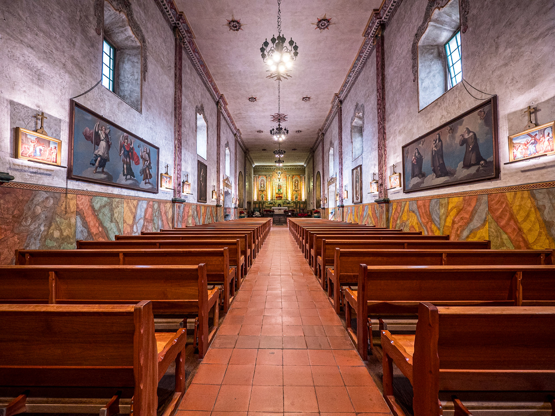 Old Mission Santa Barbara, California, 24 Jan 2024