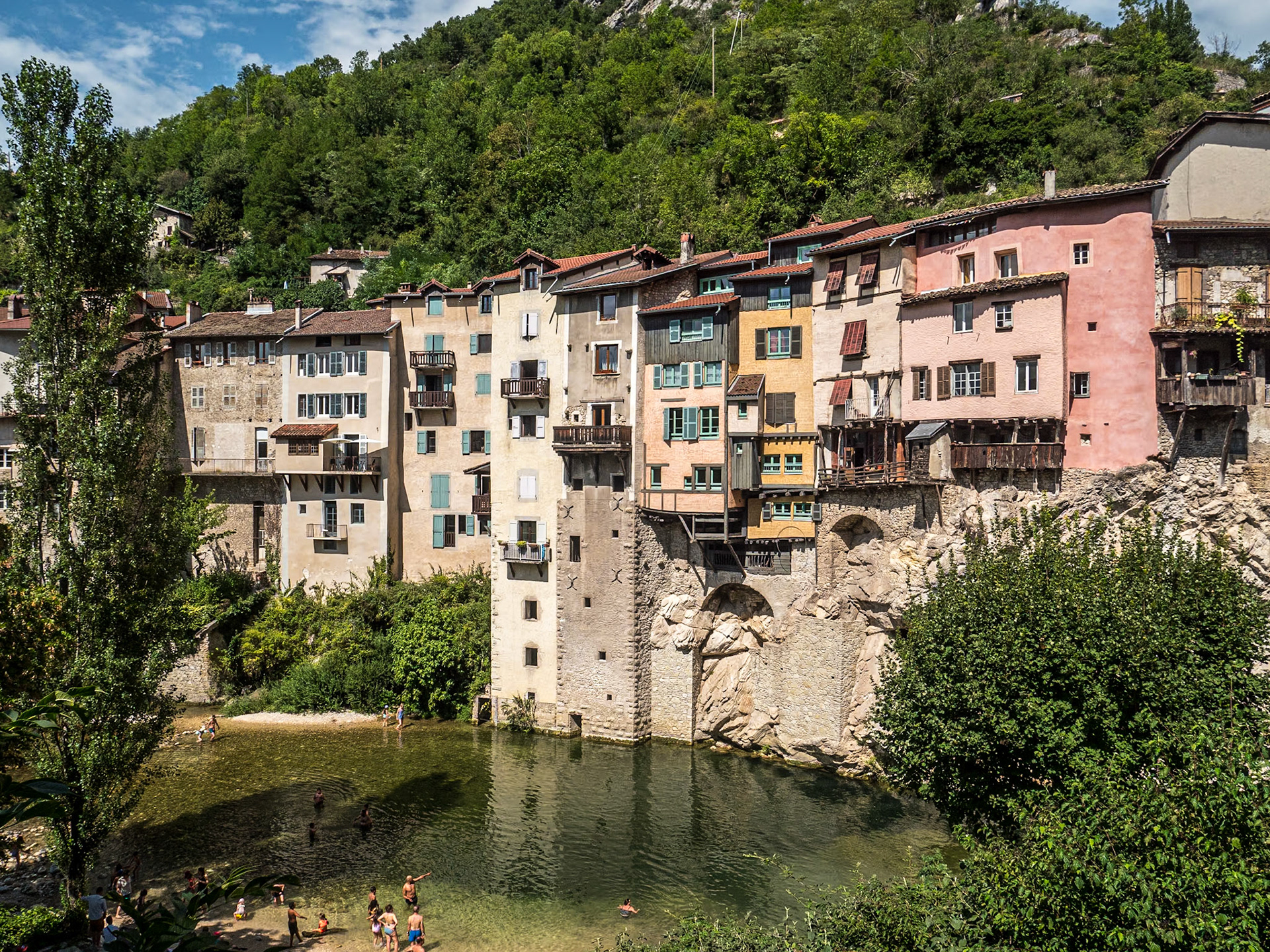 Pont-en-Royans, France, 14 Aug 2023