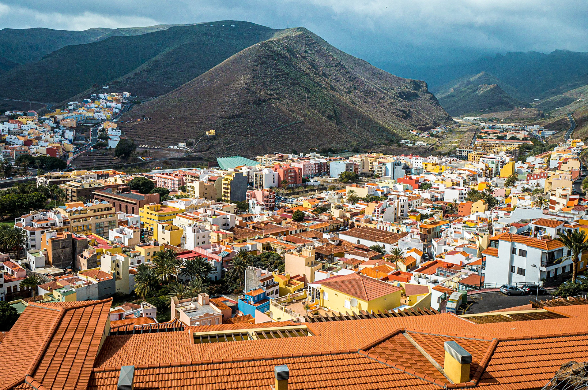 View of San Sebastián de La Gomera, 31 Jan 2018